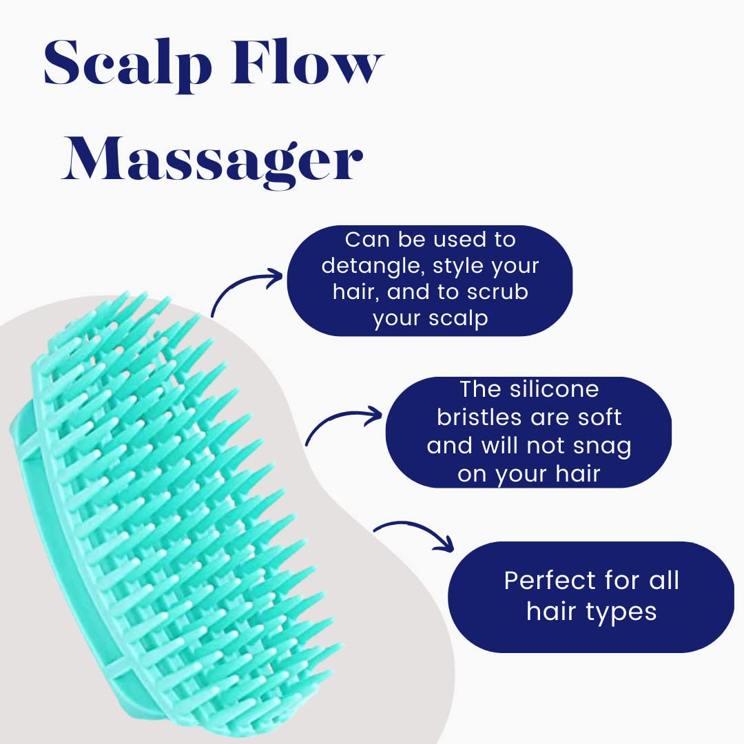 Rebalance Pre-Conditioner Hair Treatment | Moisture Restoring Hair Masque | Scalp Massager for Hair Growth | Perfect for Dry, Damaged Hair & Relaxing Spa Days