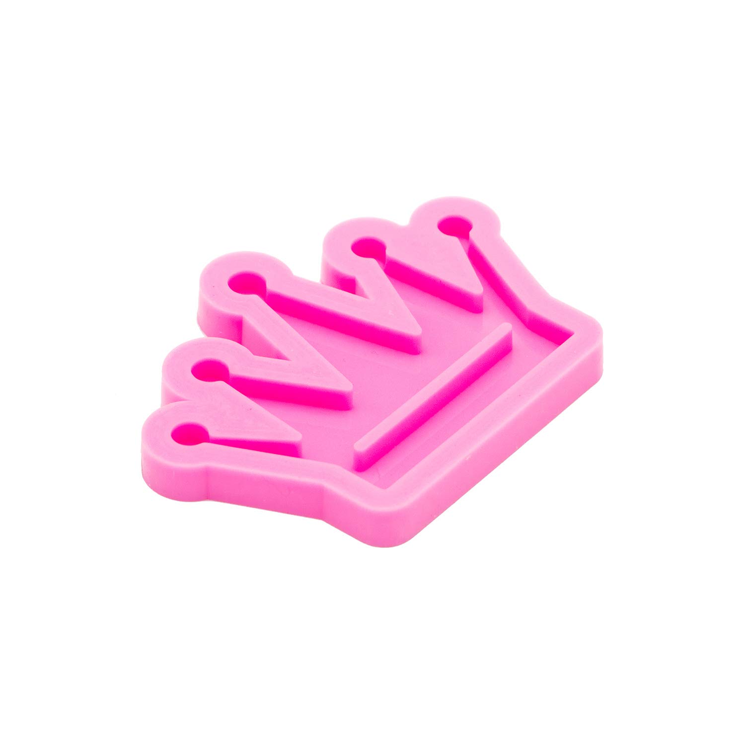 Premium Silicone Crown Mold for Resin Casting, Epoxy Jewelry Making, Polymer Clay & DIY Keychain Crafts - Perfect for Handmade Jewelry, Gift Making & Creative Resin Projects