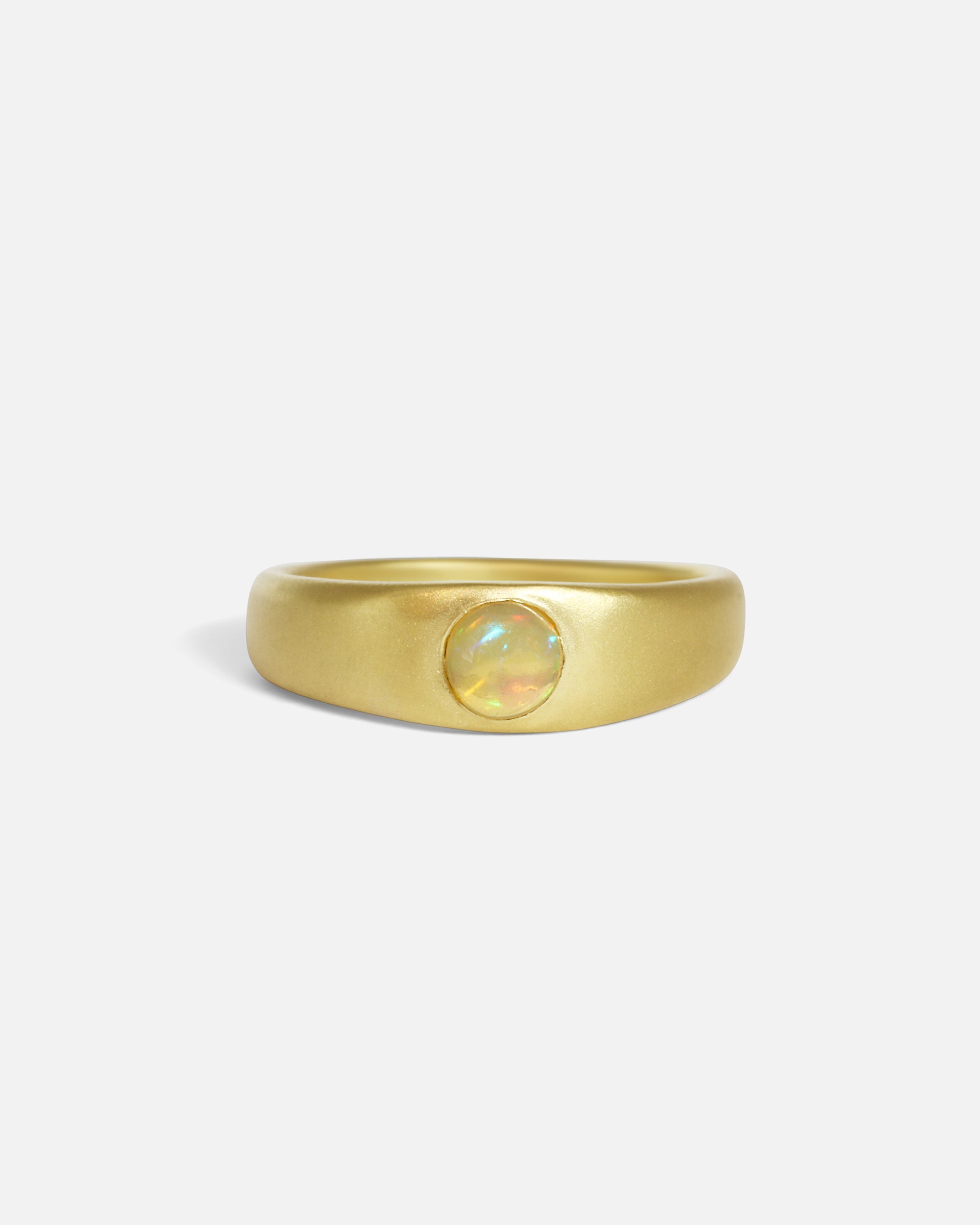 Ethiopian Opal Nugget Ring - Genuine Natural Opal Jewelry for Women, Handmade Sterling Silver Band, Unique Gift for Her - Perfect for Weddings, Anniversaries & Special Occasions