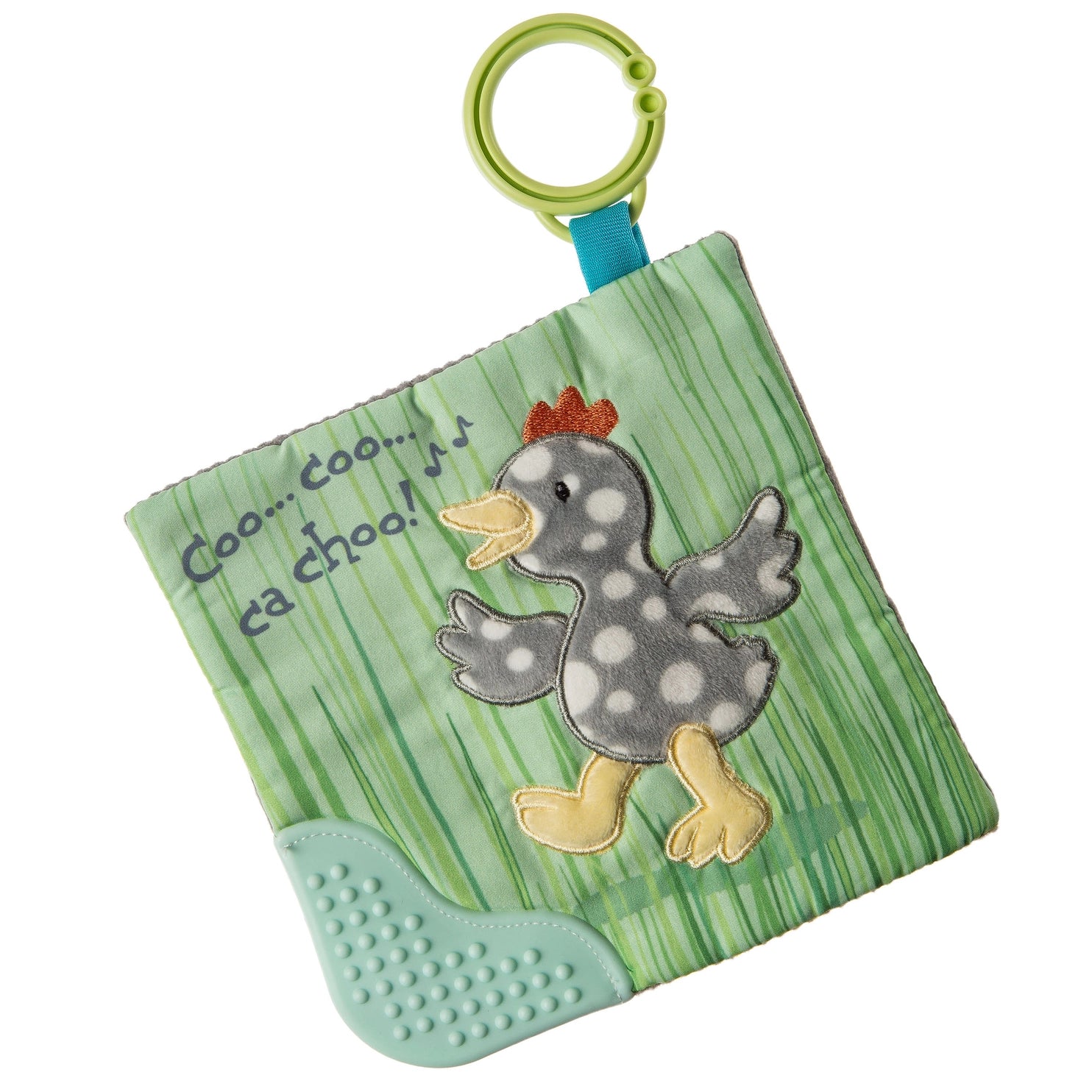 Rocky Chicken Crinkle Teether - Best Baby Teething Toy for Soothing Sore Gums, Fun Sensory Toy for Infants & Toddlers - Perfect for Playtime, Travel & Early Learning Development