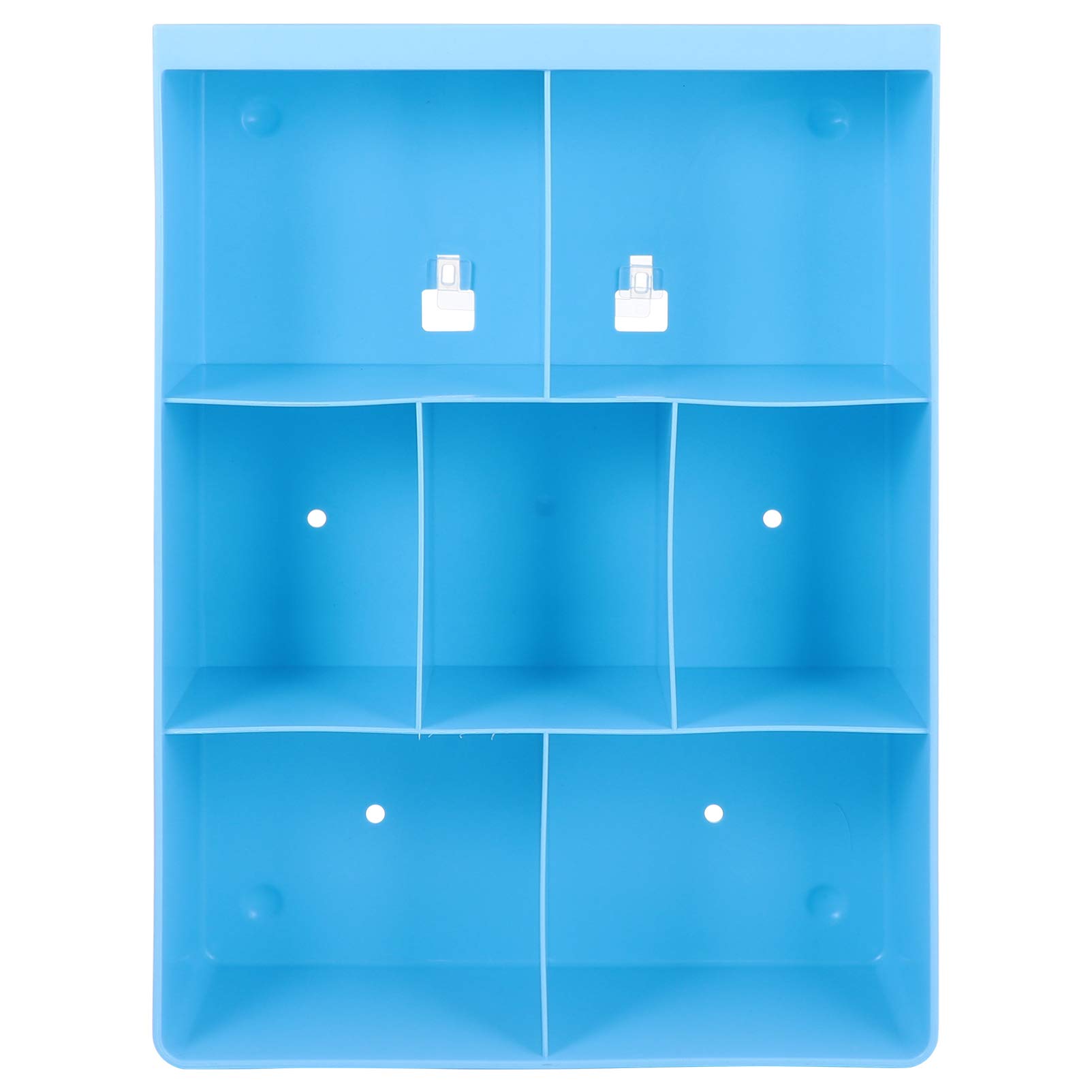 DOITOOL 1-Piece Multifunctional Wall Mounted Shelf - Bathroom Storage Rack, Hanging Organizer Holder for Kitchen, Bedroom, Office & Living Room - Space Saving Home Organization Solution