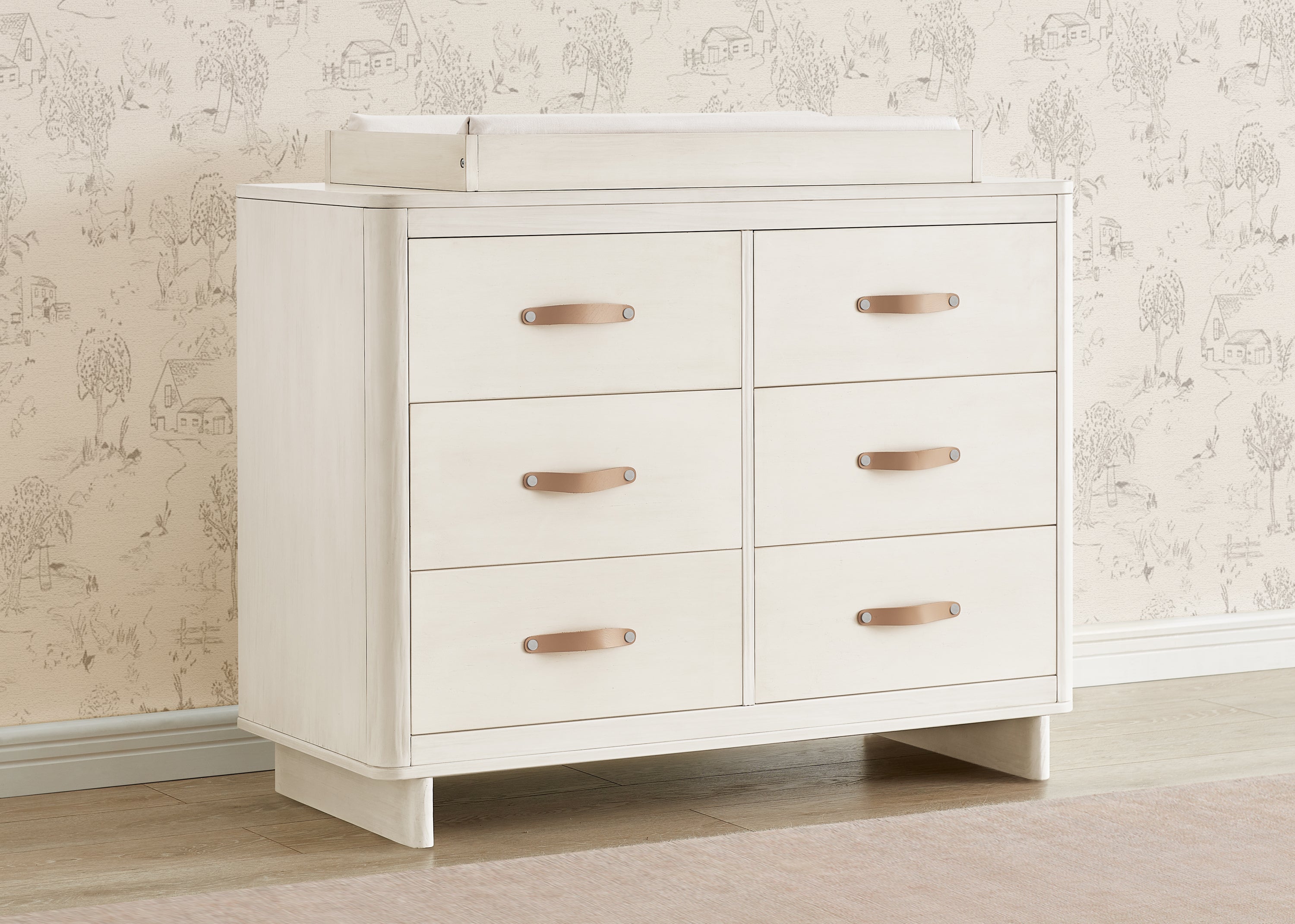 BabyGap Skye 6-Drawer Dresser with Interlocking Drawers - Nursery Storage Solution for Baby Clothes, Diapers & Toys | Perfect for Newborns & Toddlers