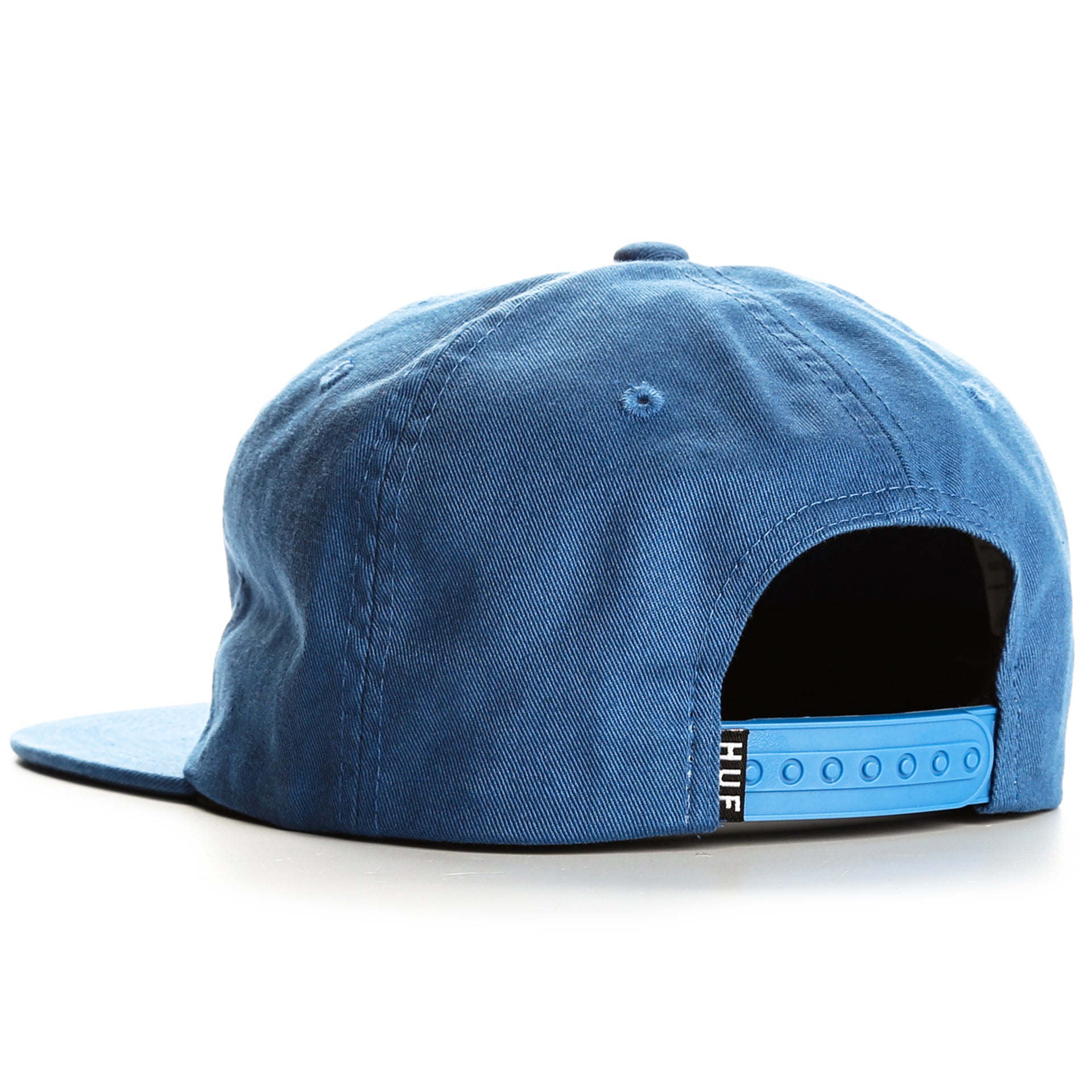 HUF Wash TT Snapback Hat - Blue Adjustable Baseball Cap for Men & Women - Perfect for Streetwear, Skateboarding, and Casual Outfits