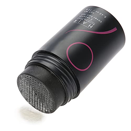 Hair Building Fiber & Thickening Powder Spray - Hair Loss Concealer for Thinning Hair - Volumizing Solution for Women & Men - Natural Looking Fuller Denser Hair - Beauty Styling Tool (White) - Perfect for Daily Use, Special Occasions & Confidence Boosting