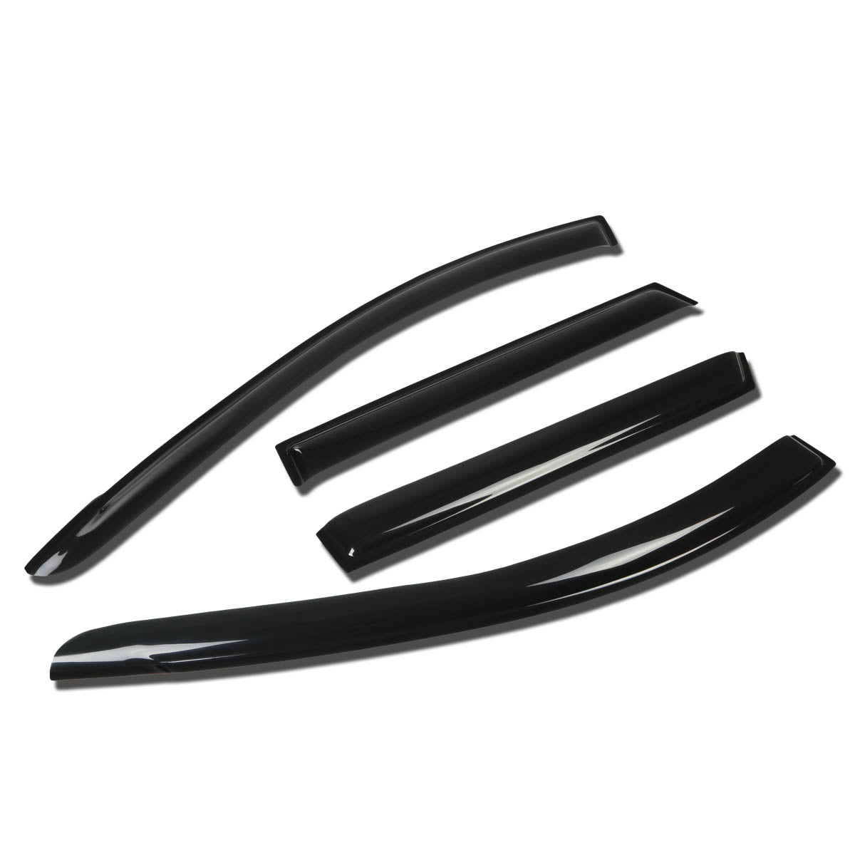 09-10 Pontiac Vibe & 09-14 Toyota Matrix Window Deflectors - Rain Guards & Wind Visors for Car Window Protection & Style | Perfect for Rainy Weather & Highway Driving