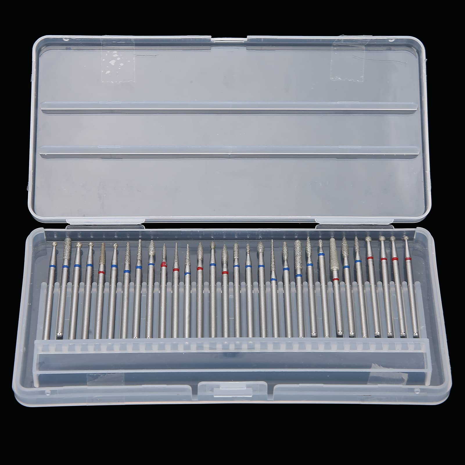 30pcs Professional Nail Drill Bits Set for Acrylic & Gel Nails - Nail Polishing Grinding Heads for Home Salon & Manicure - Perfect for Nail Art, Extensions & Pedicures