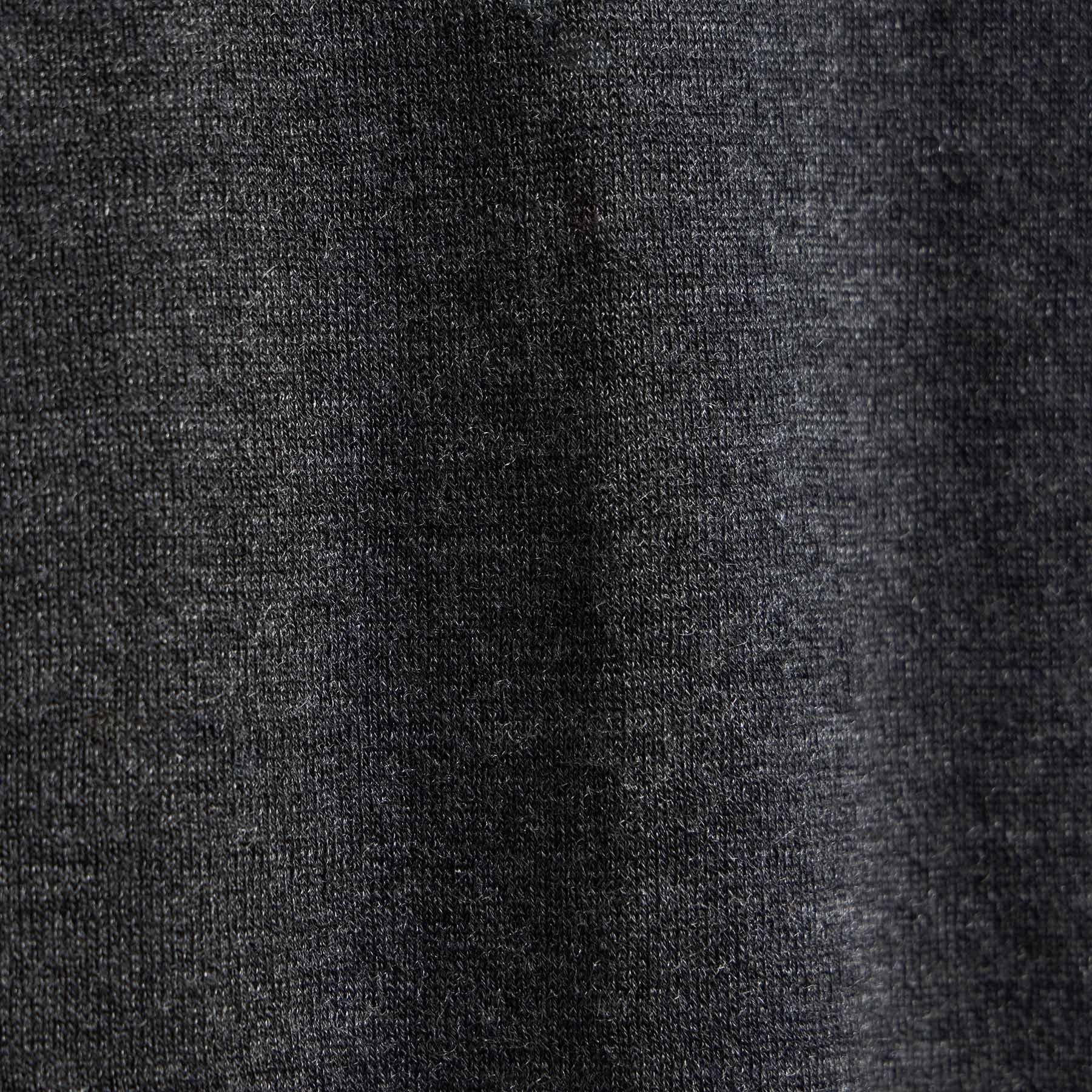 Premium Ultrafine Cashmere Polo Shirt for Men - Soft & Luxurious Coal Black - Perfect for Business Casual & Office Wear
