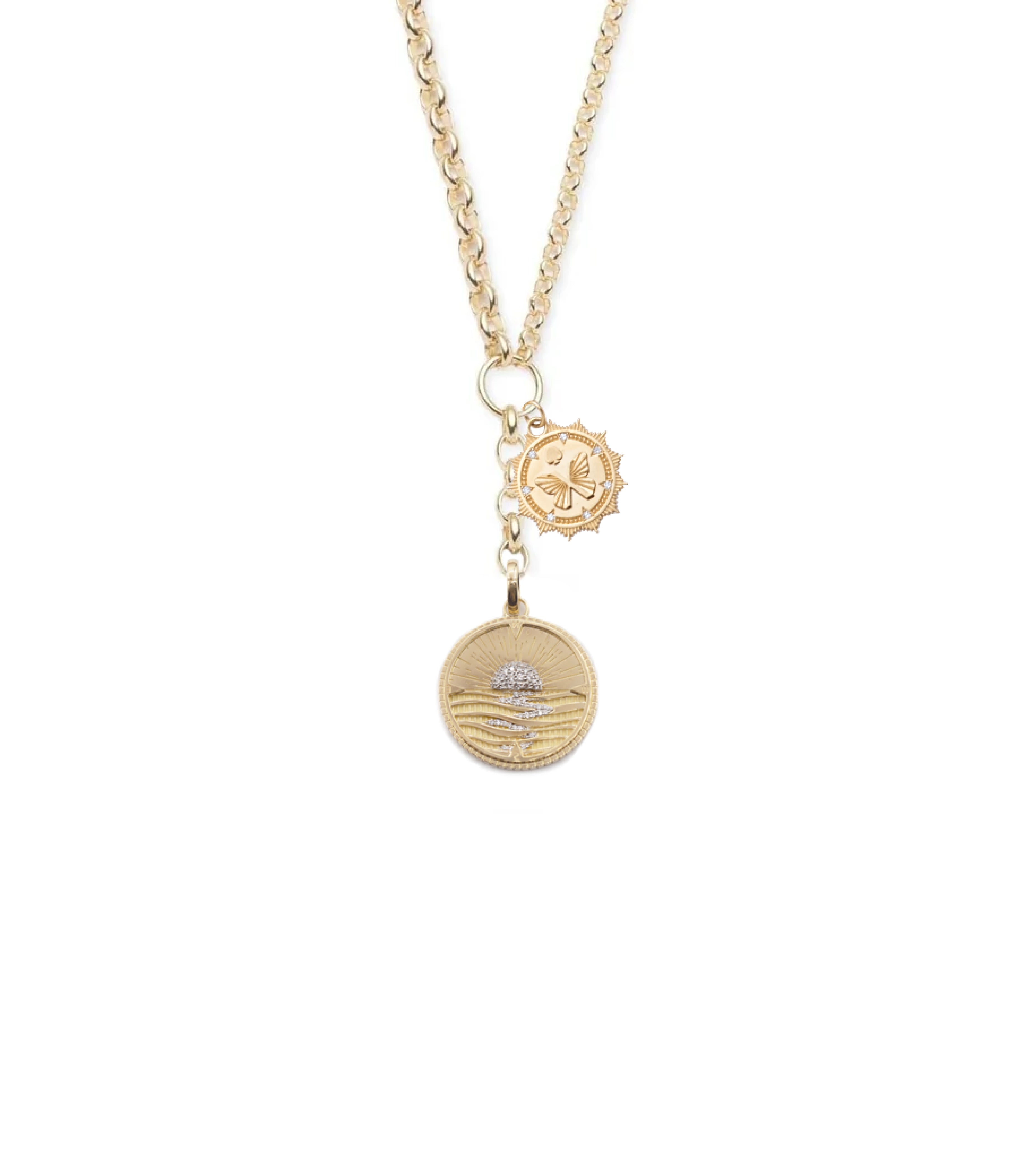 New Beginnings & Reverie: Heavy Mixed Belcher Extension Chain Necklace for Women – Perfect for Layering, Boho Style, and Everyday Wear