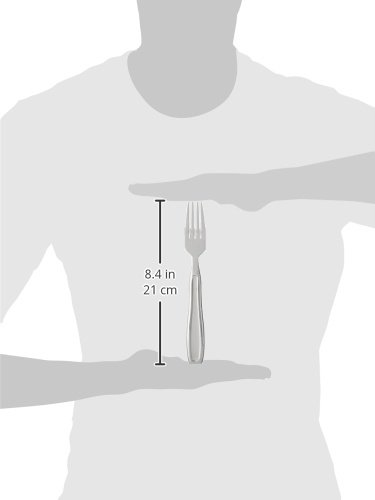 Kinsman KEatlery Weighted Utensils Set - 4 Piece Adaptive Silverware Kit with Knife, Fork, Teaspoon & Soup Spoon for Adults with Parkinson's, Arthritis or Hand Tremors - Ideal for Assisted Eating & Daily Dining