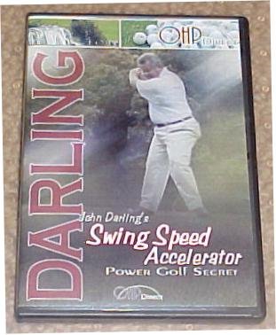 John Darling's Swing Speed Accelerator Golf Training DVD – Improve Power & Distance | Perfect for Driving Range & Home Practice