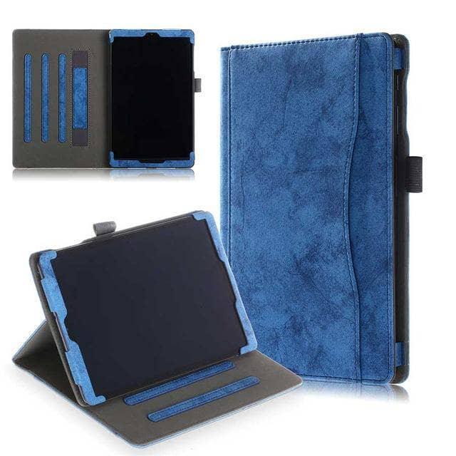 Samsung Galaxy Tab A 10.1 2019 T510 T515 Tablet Case with Stand & Hand Strap - Protective Cover for Work, Travel & Home Use