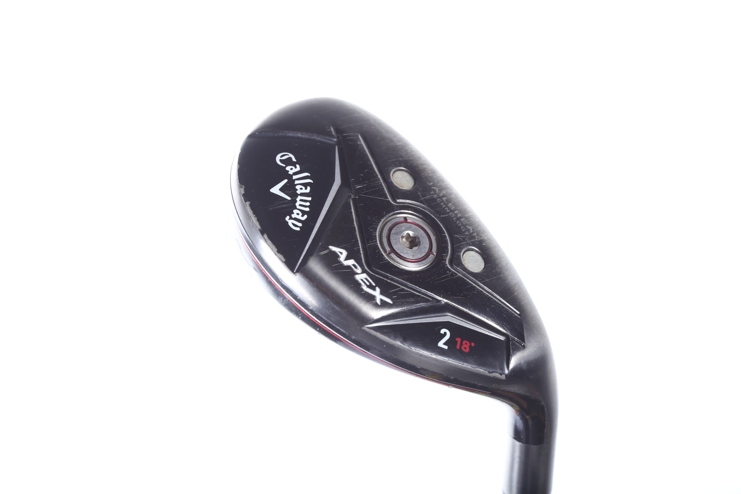 Used Callaway Apex 19 2H Hybrid Golf Club - Right Handed 18° Stiff Flex - Perfect for Mid-Handicap Players & Fairway Shots