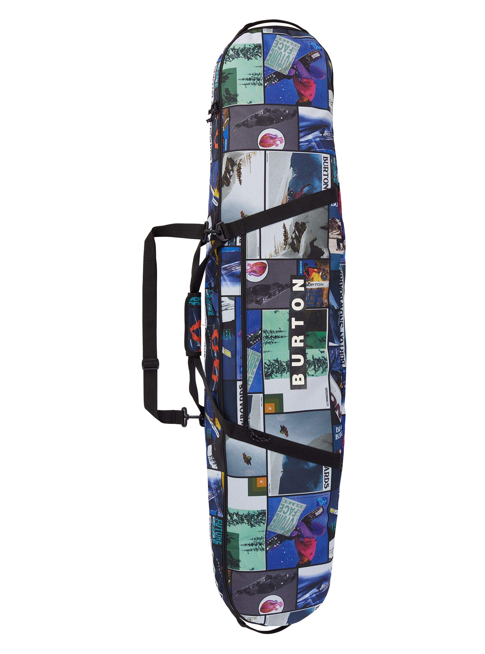 Burton Snowboard Bag with Camo Print - Waterproof & Durable Travel Storage for Snowboards - Perfect for Air Travel, Mountain Trips & Gear Protection