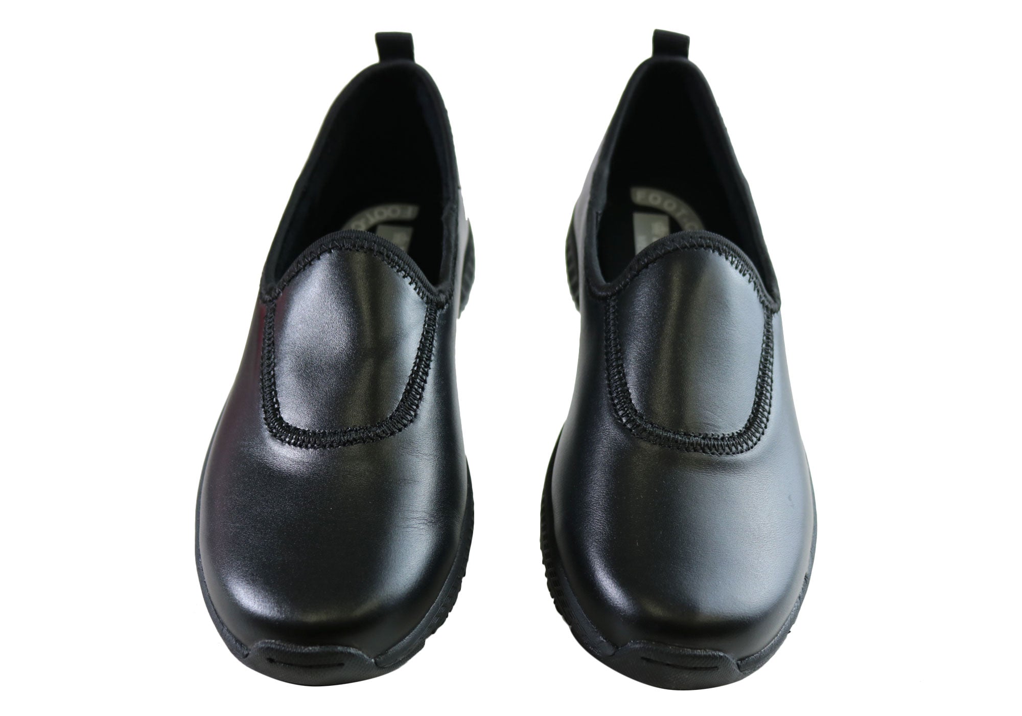 King Gee Superlite Slip-Resistant Women's Work Shoes - Comfortable Slip-On Safety Footwear for Nurses, Chefs & Hospitality Professionals