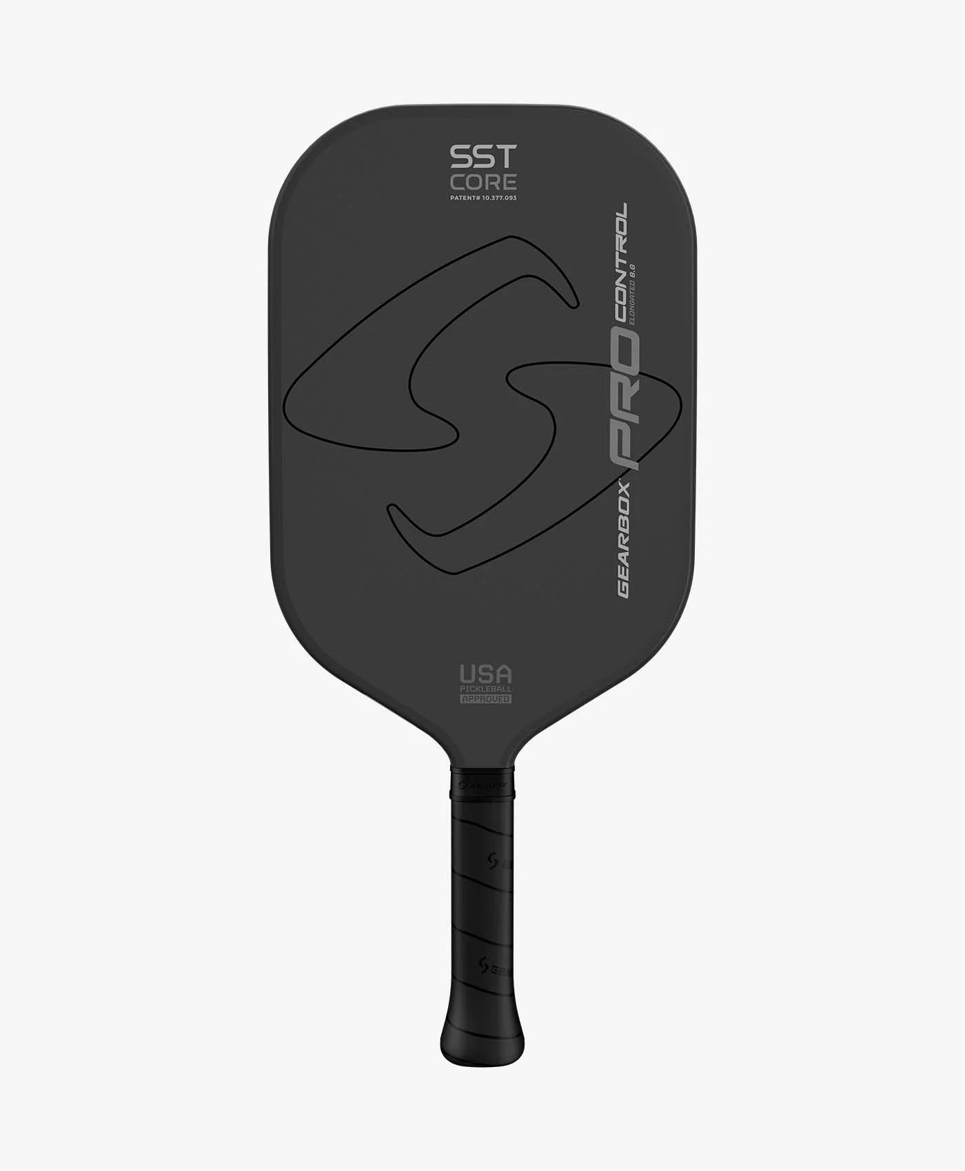 Premium Gearbox Pro Control Elongated Pickleball Paddle - USAPA Approved for Competitive Play - Perfect for Outdoor & Indoor Court Games