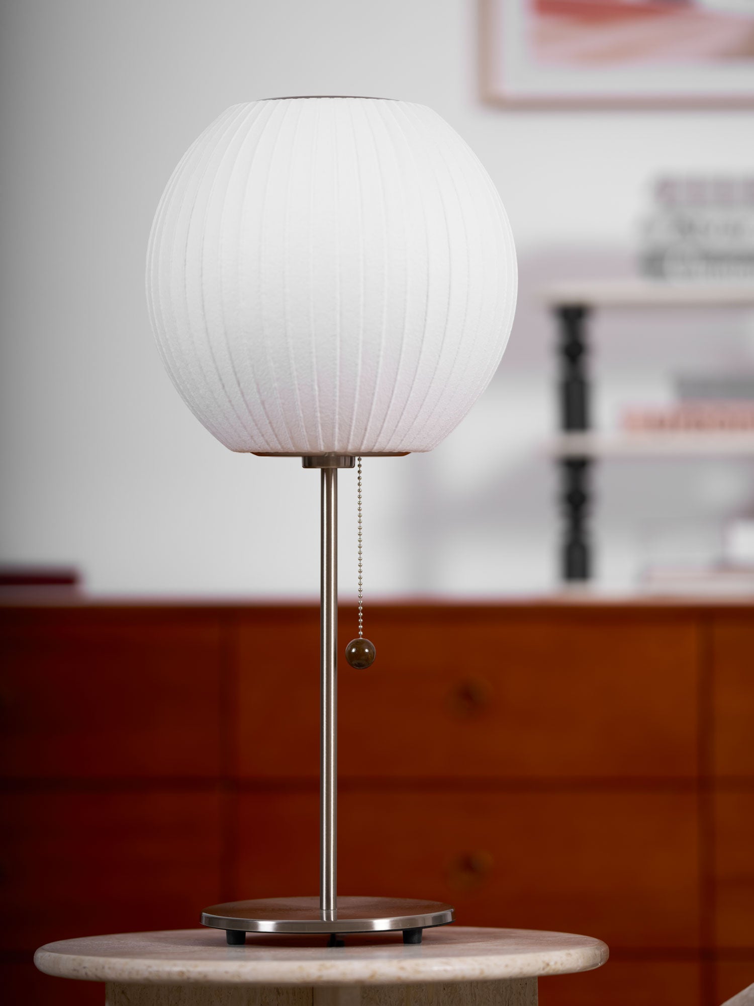 Nelson Table Lamp - Mid Century Modern LED Desk Lamp for Home & Office - Perfect for Living Room, Bedroom, or Study Lighting