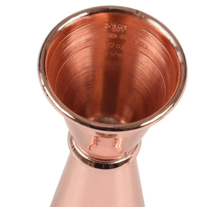 Premium Japanese Style Jigger - 1 oz & 2 oz Dual Measuring Cup for Cocktails - Perfect for Bartenders, Mixologists & Home Bars - Ideal for Crafting Martinis, Margaritas & Precision Cocktails