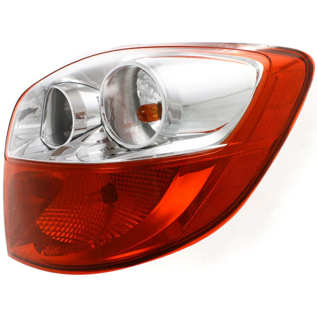 2009-2014 Toyota Matrix Pair Rear Tail Lights - Driver & Passenger Side Replacement (TO2800182 TO2801182, 81560-02450 81550-02450) - Perfect for Night Driving & Enhanced Vehicle Safety