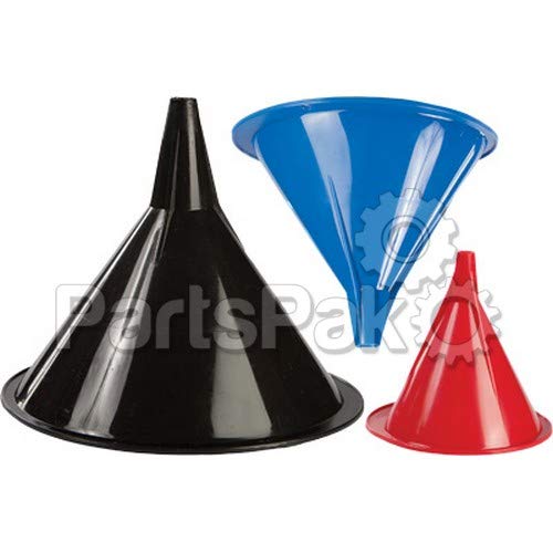 Midwest Can Funnels 3-Piece Set 3588 – Durable Stainless Steel Funnel Kit for Home, Kitchen, and DIY Projects – Perfect for Canning, Oil Changes, and Automotive Use