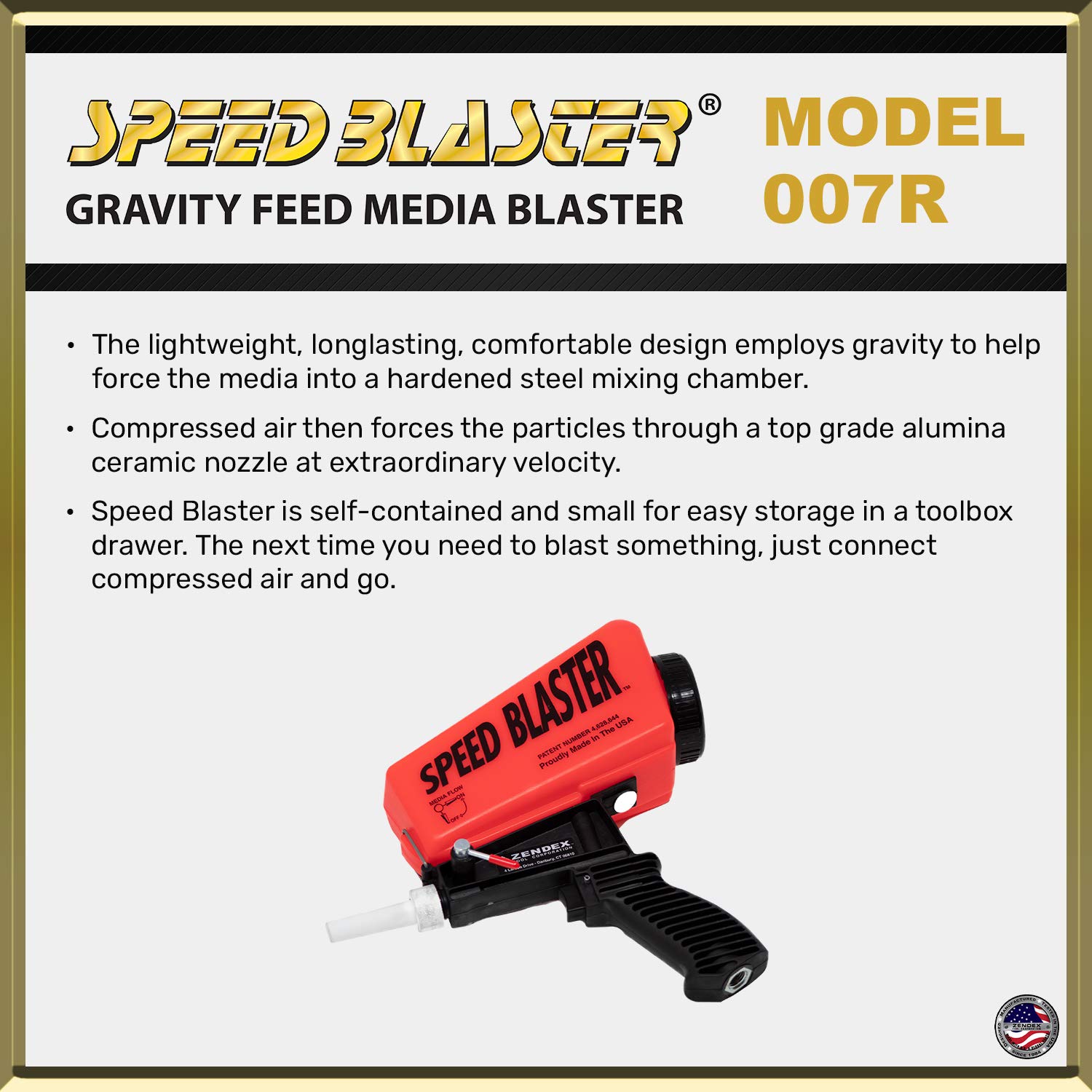 SpeedBlaster® Model 007R High-Speed Blender - Powerful 1000W Motor for Smoothies, Juices & Food Prep - Perfect for Home Kitchen & Healthy Lifestyle (Red)