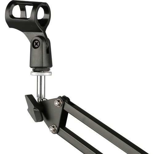 Phottix AR35 Adjustable Desktop Boom Arm Stand for Microphone, Podcast & Streaming - Perfect for Home Studio, Gaming & Office Setup