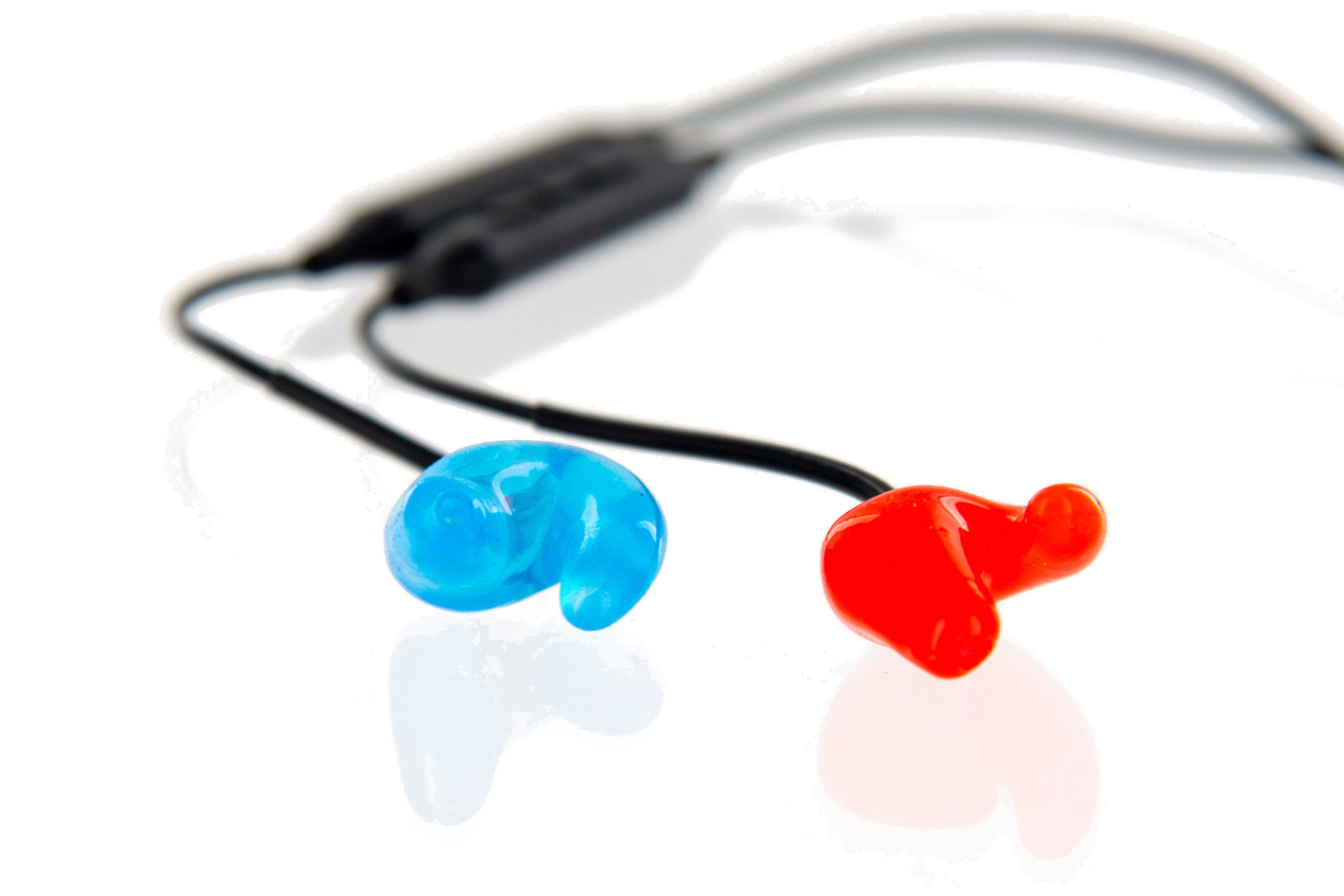 Custom Super Soft Bluetooth Ear Molds - Comfortable Wireless Earbuds for Running, Workouts & Noise Isolation