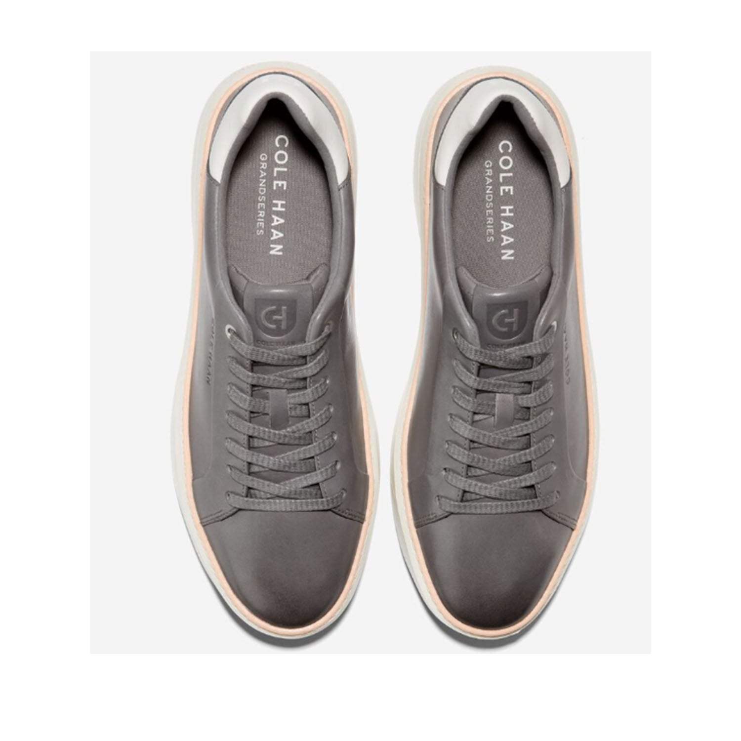 Cole Haan Men's Grandpro Topspin Sneaker - Lightweight Comfortable Walking Shoes for Men in Quiet Shade/Ivory | Perfect for Casual Wear, Office & Travel