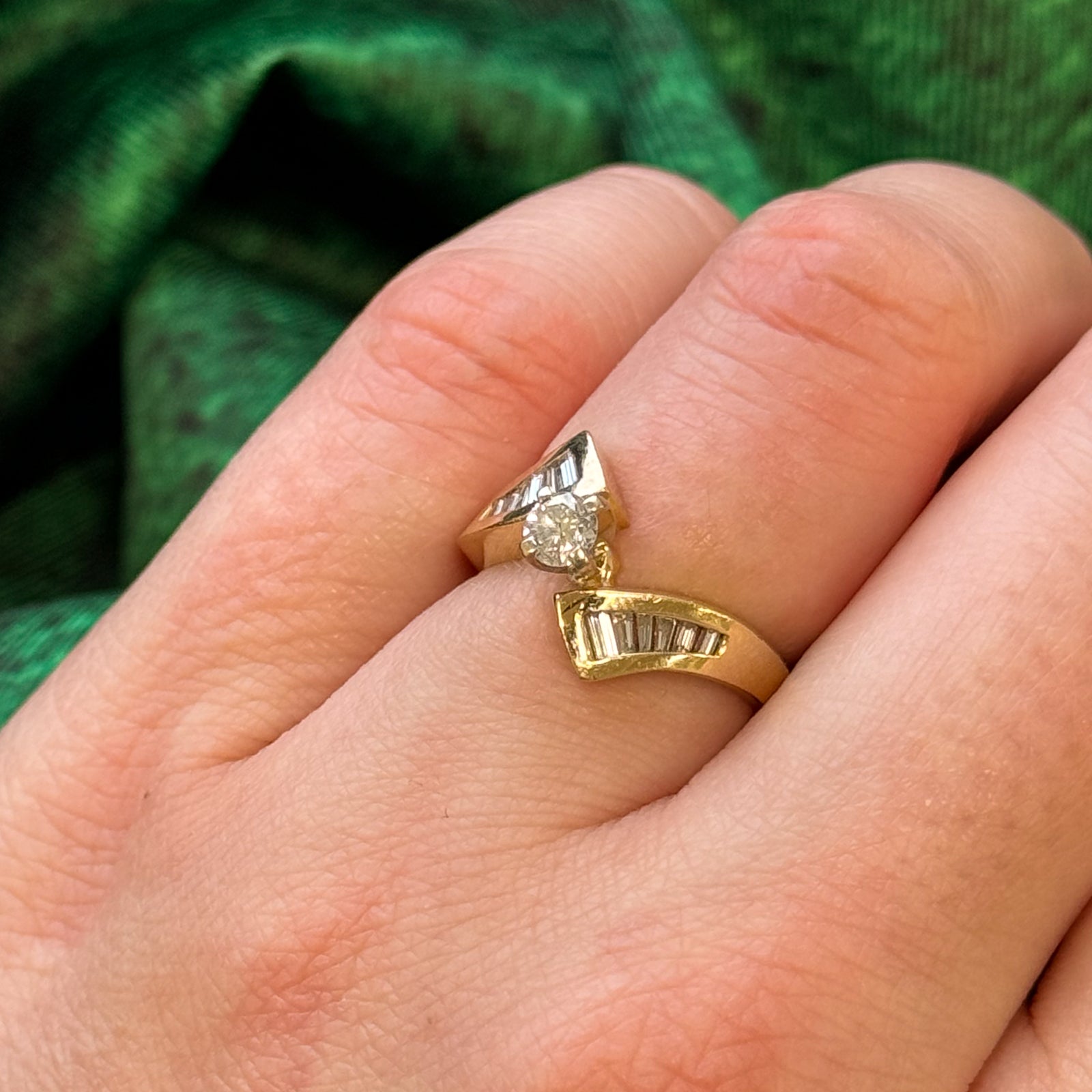 0.33ctw High Set Diamond Ring - Size 4.75 | Elegant Solitaire Engagement Ring for Women | Perfect for Proposals, Anniversaries & Special Occasions