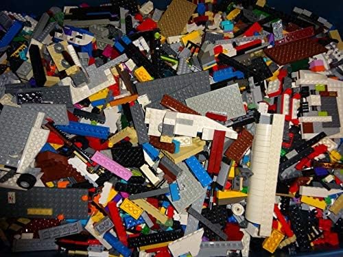 LEGO 2 Pounds Bulk Lot - 240 Random Building Bricks & Pieces for Kids Ages 6-12 | Creative Play, STEM Learning & DIY Projects