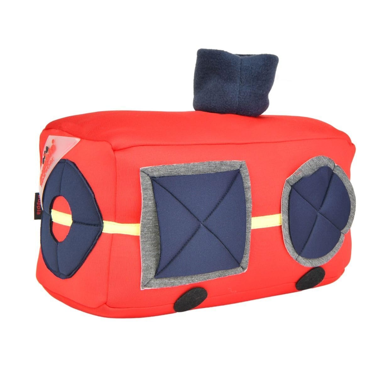 Puppia Nosework Dog Toy - Pup Bus Interactive Puzzle Game for Dogs - Red - Perfect for Training, Enrichment & Mental Stimulation