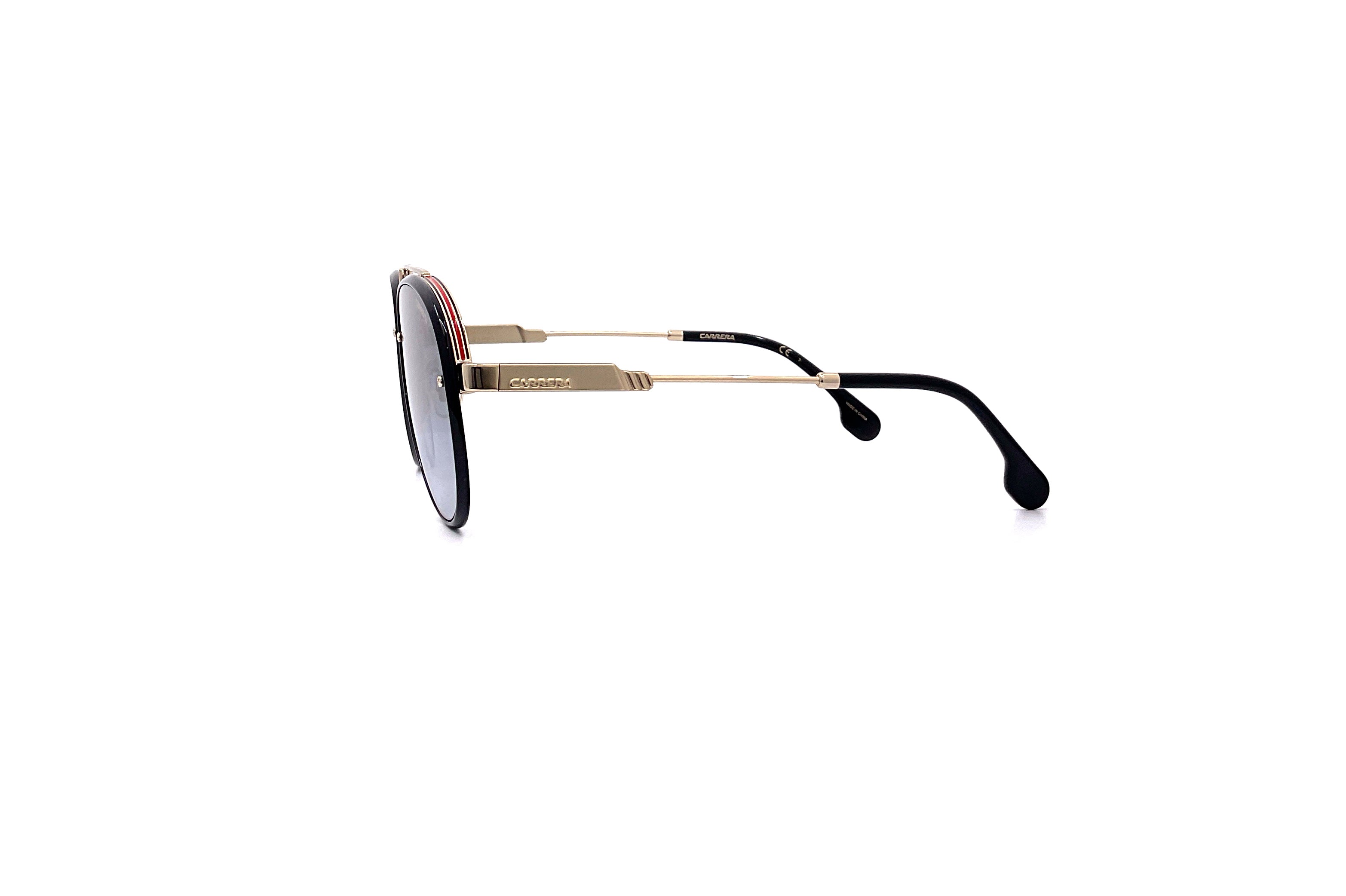 Carrera Glory Sunglasses Gold Black - Stylish UV Protection Shades for Men & Women - Perfect for Driving, Beach & Outdoor Activities