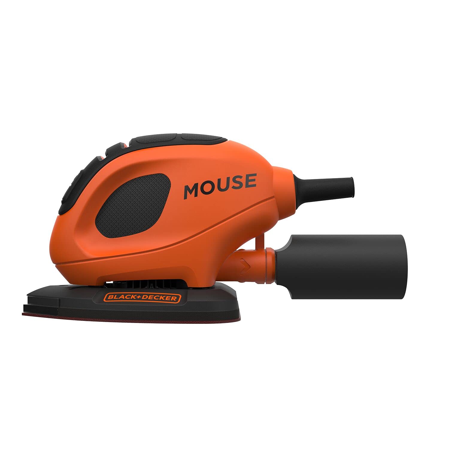 Black+Decker BEW230K 55Watt Multi-Purpose Mouse Sander for Woodworking, Furniture Refinishing & DIY Home Projects - Compact & Powerful Electric Sander Tool