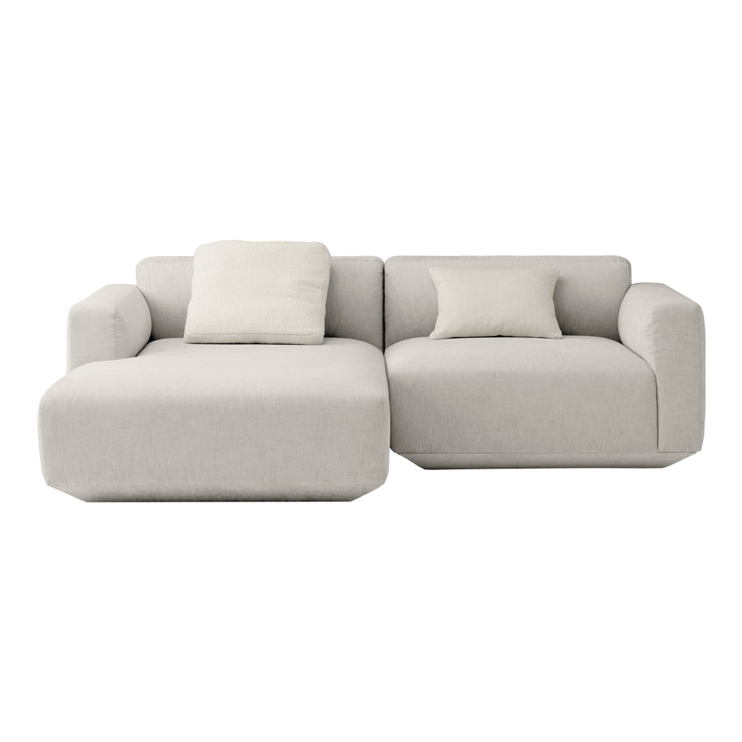 Develius Models B & C Sofa with Chaise Lounge - Modern Sectional Couch for Living Room, Lounge & Family Room Comfort