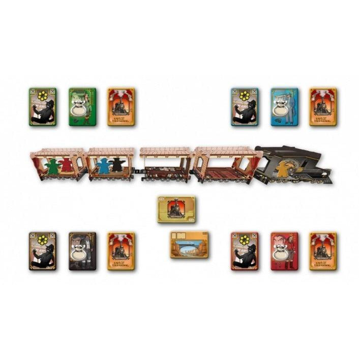 Colt Express Board Game - Wild West Train Adventure Strategy Game for Adults & Families | Perfect for Game Nights, Parties & Family Gatherings