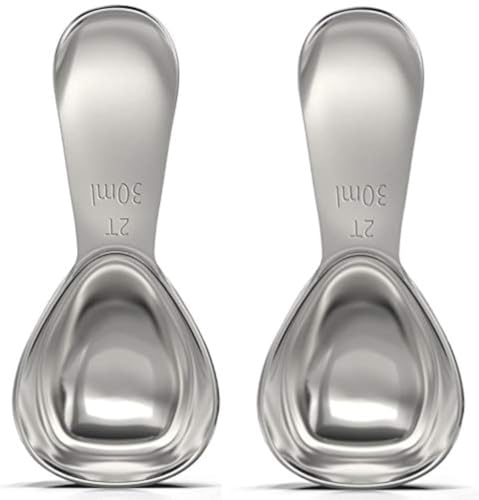 2 Tablespoon (2 Pack) Stainless Steel