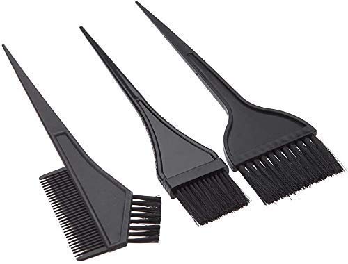 DEXO Professional Salon Hair Coloring Kit - Hair Dye Brushes, Mixing Bowl & Hair Cutting Apron Cape - Black Hair Styling Accessories for Men & Women - Perfect for Salon & Home Use (1-Pack)