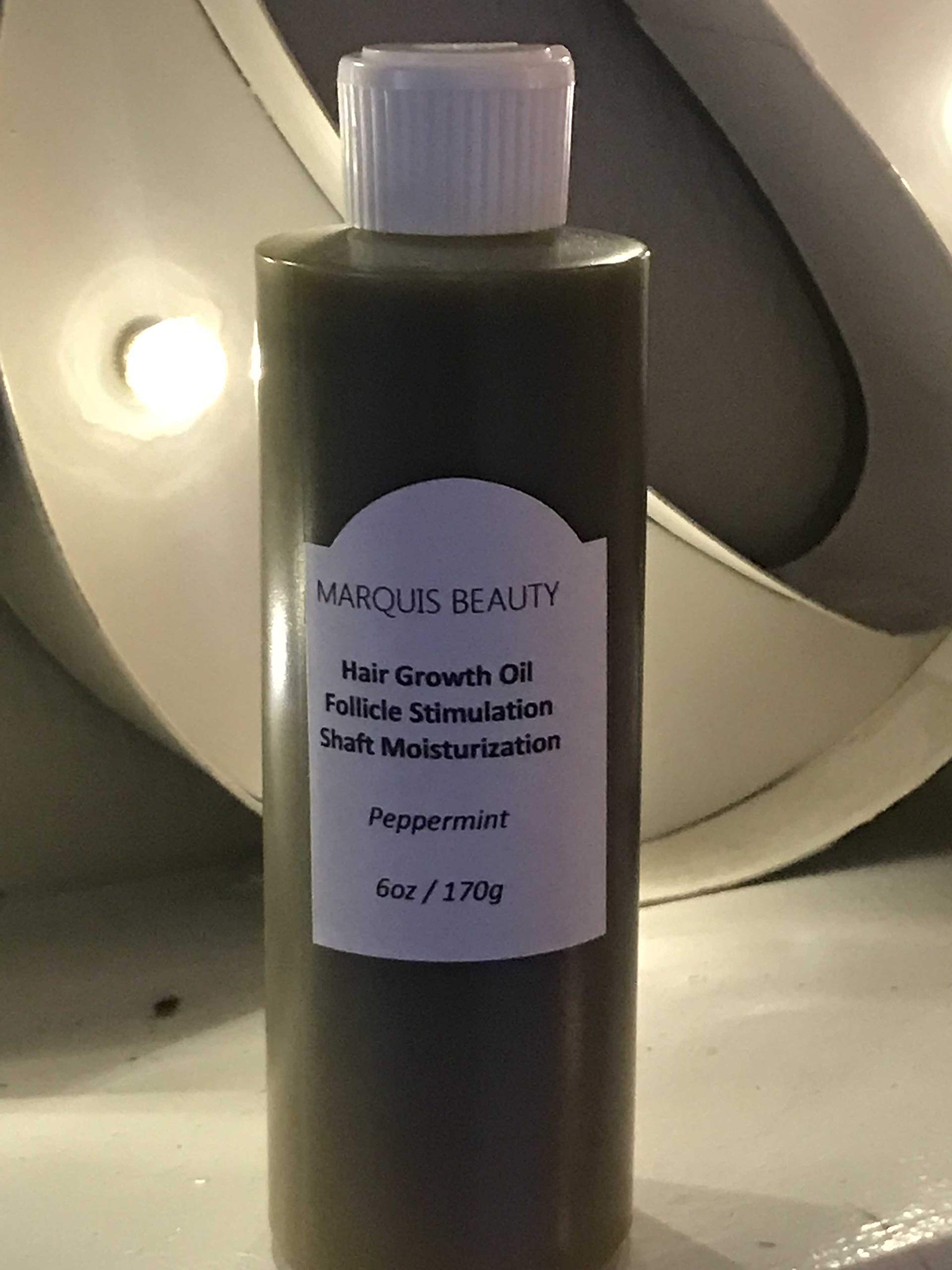 Best Hair Growth Oil Tonic for Thicker & Longer Hair - Natural Scalp Treatment for Hair Regrowth - Perfect for Daily Use, Styling & Hair Care Routine