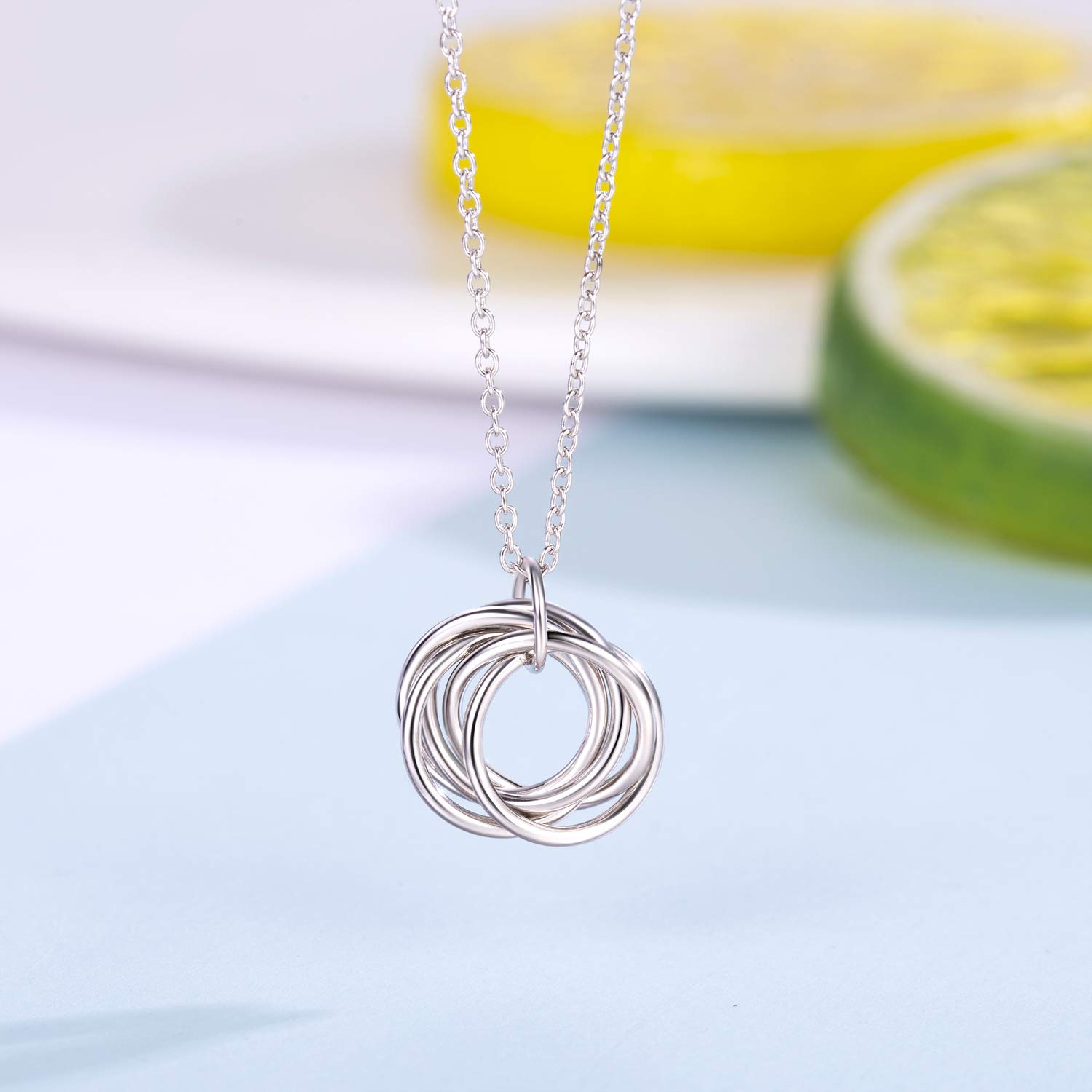 30th 40th 50th 60th 70th 80th 90th Birthday Gifts for Women - 925 Sterling Silver Happy Birthday Necklace Jewelry - Perfect for Milestone Celebrations, Anniversaries & Special Occasions