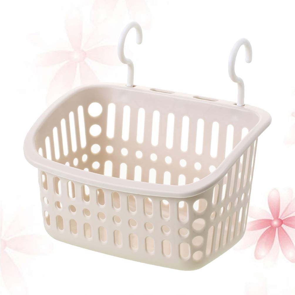 TOPBATHY Storage Container & Sundries Organizer - Hanging Home Storage Basket for Bathroom, Kitchen & Household Organization | Perfect for Organizing Toiletries, Cosmetics & Cleaning Supplies