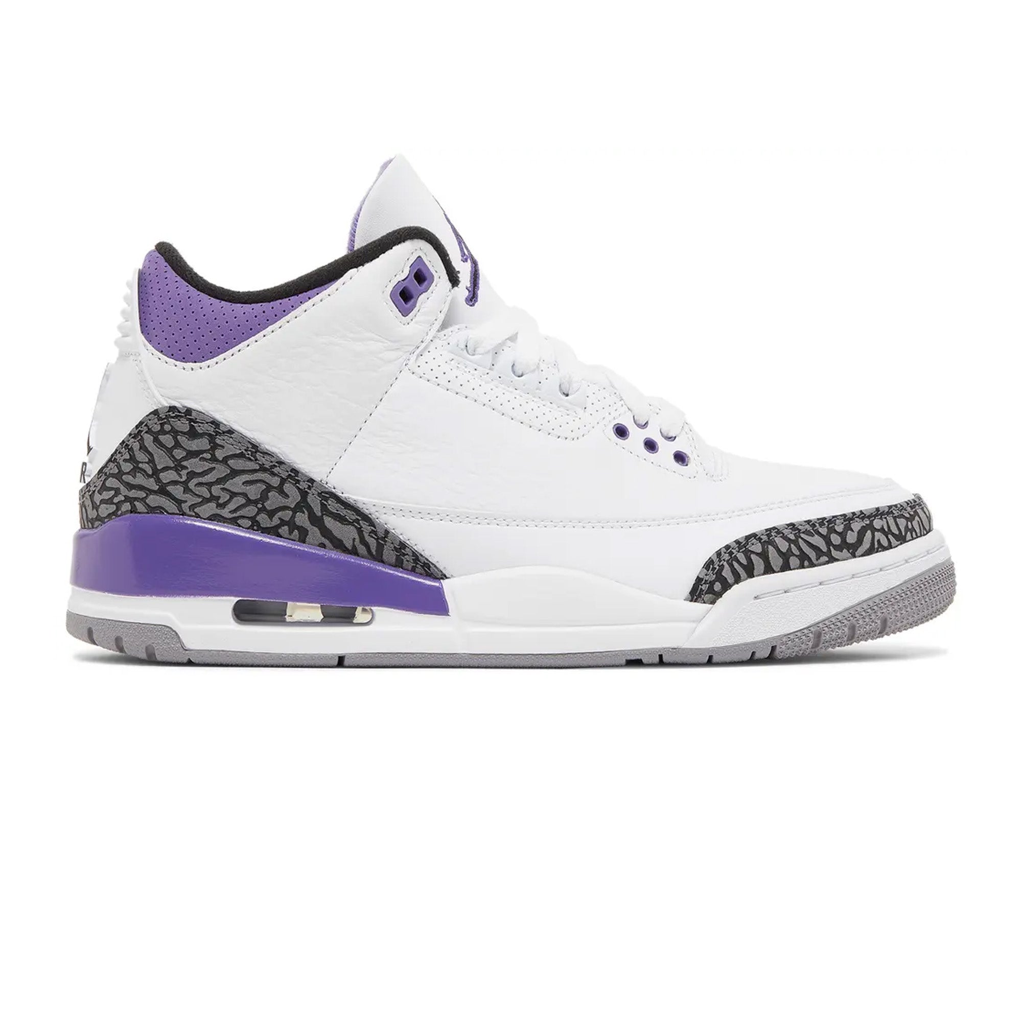 Air Jordan 3 Retro 'Dark Iris' (2022) - Men's Basketball Shoes for Casual Wear & Sneaker Collection | Perfect for Street Style & Sports Enthusiasts