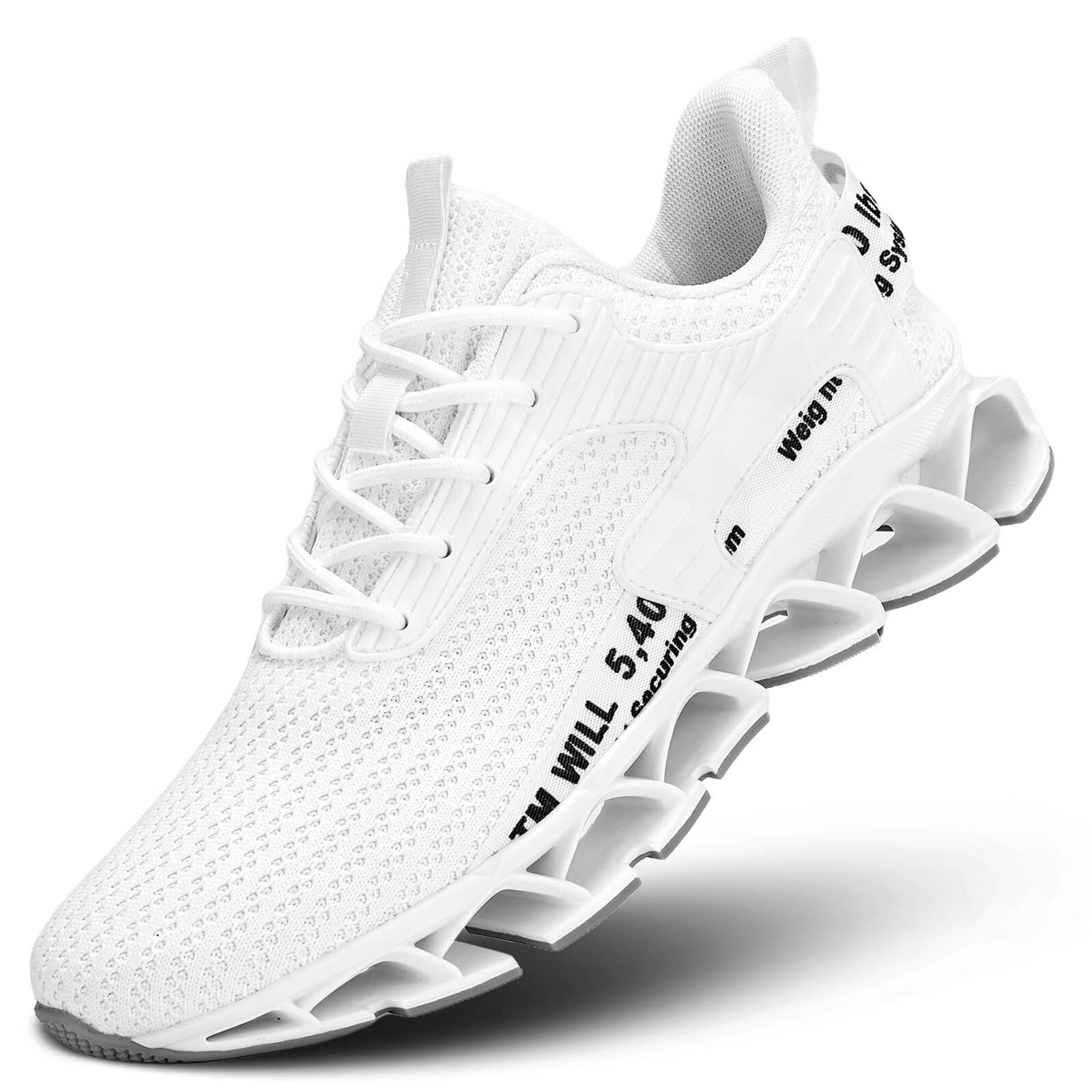Vooncosir Men's Breathable Mesh Running Shoes - Lightweight Non-Slip Athletic Sneakers for Walking, Jogging & Gym Workouts | Comfortable Casual Sports Shoes for Men