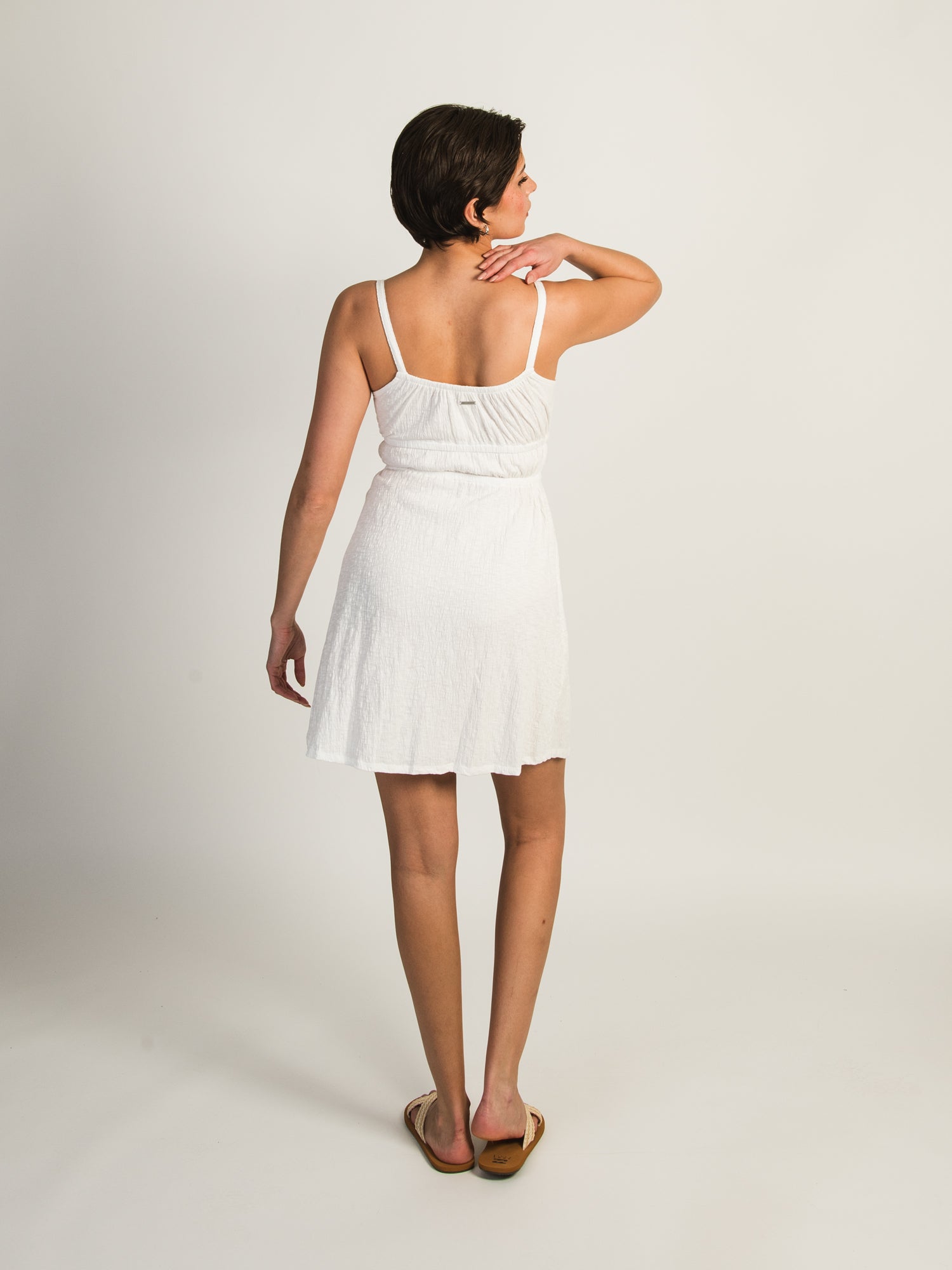 BILLABONG LYNN KNIT MINI DRESS - Women's Casual Short Sleeve Summer Beach Dress for Vacation, Party & Everyday Wear