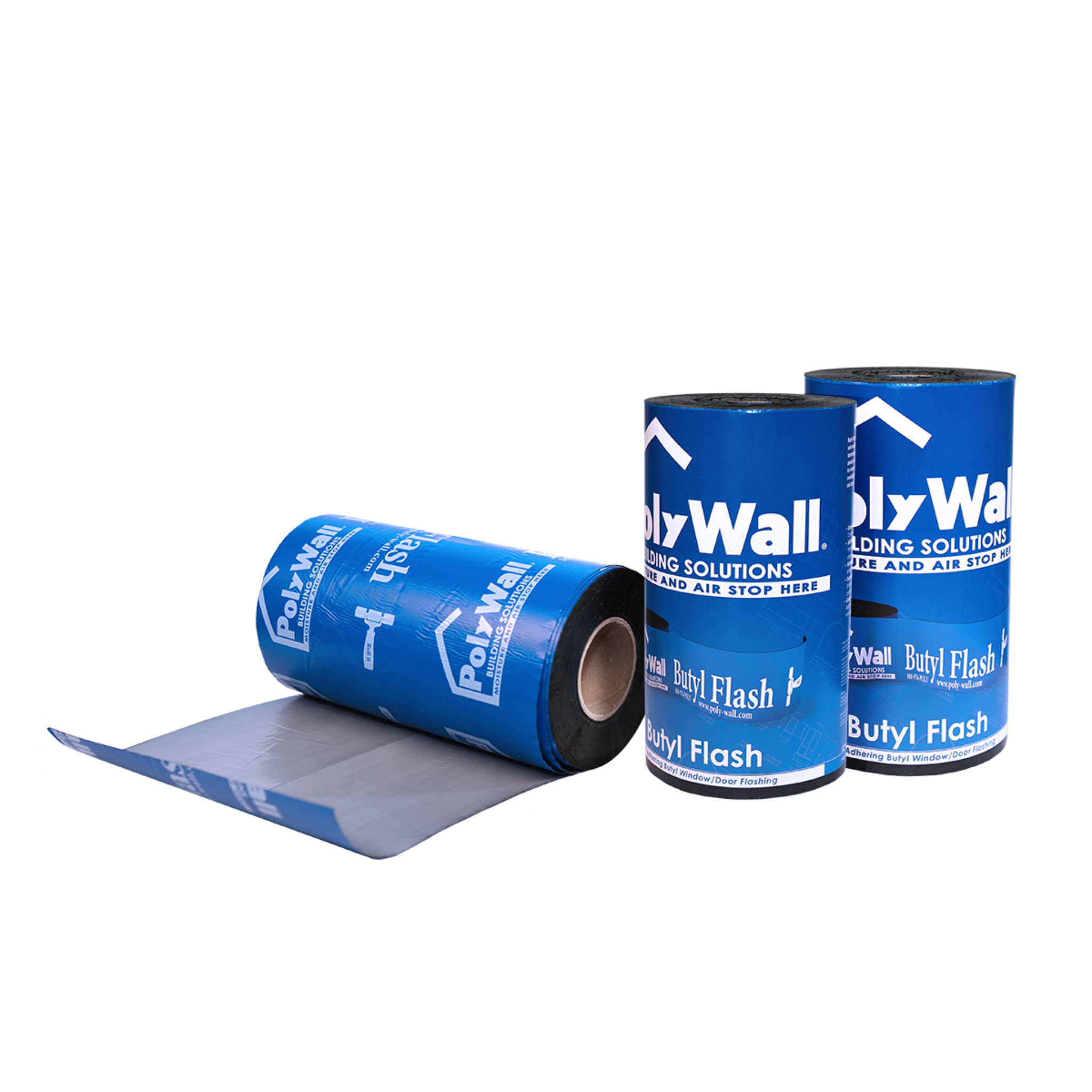 PolyWall Butyl Flash Window Flashing Tape 12” x 100’ Roll - Waterproof Sealant for Windows, Doors & Roofs - Perfect for Home Construction & Weatherproofing Projects