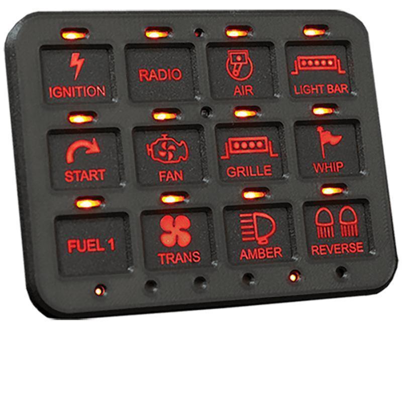 16-23 Toyota Tacoma SDHQ Built Complete Switch Pros RCR FORCE 12 Mounting Kit - Off-Road Light Control System for Adventure & Overlanding