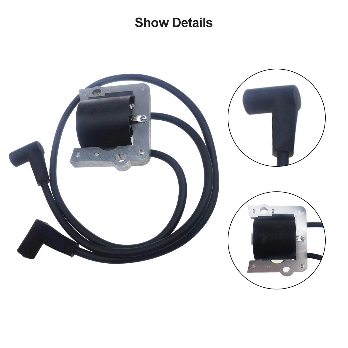 TIKSCEINCE Ignition Coil Replacement for Kohler M18 M20 MV16 MV18 MV20 & John Deere 142 152 162 - Compatible with 5258401, 52-584-01-S, 5258402, 52-584-02-S - Perfect for Lawn Mowers, Tractors & Small Engine Repair