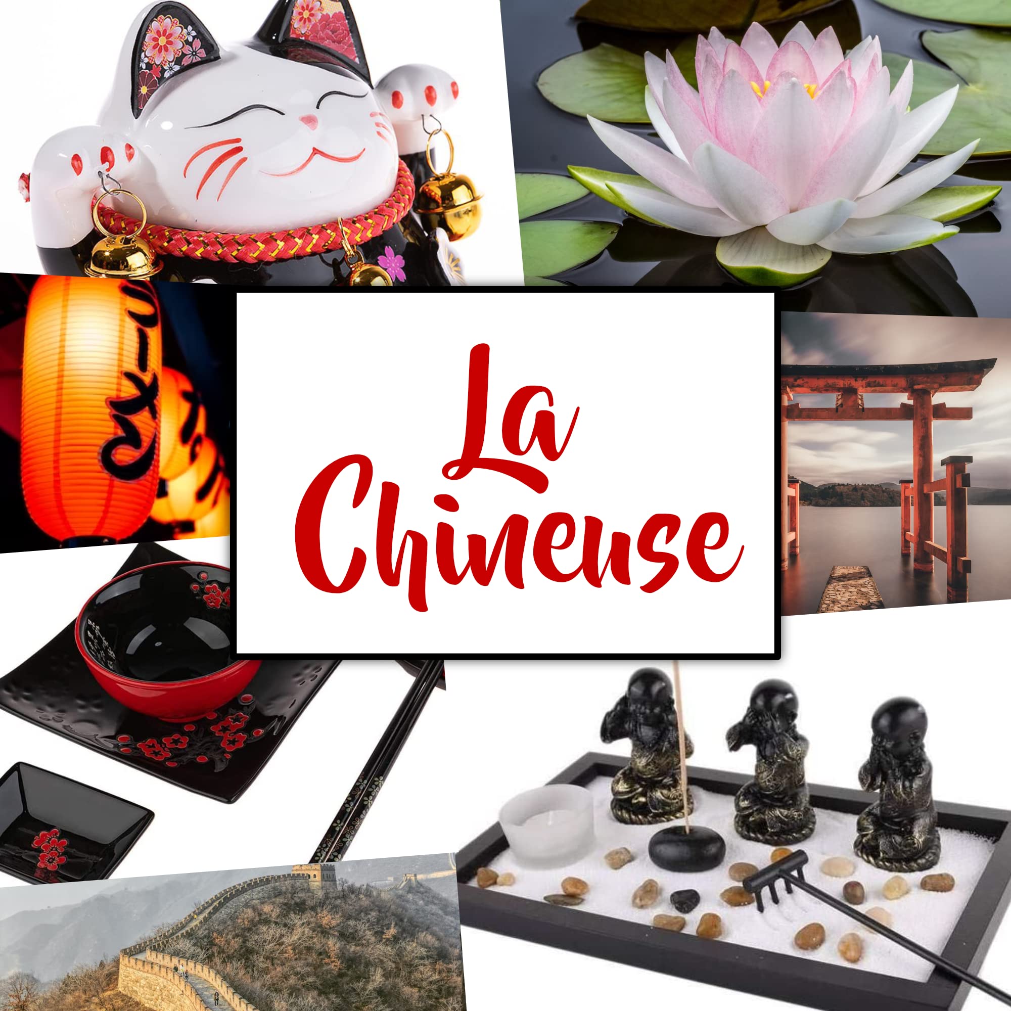 Lacquered Jewelry Box with Cherry Blossom Design - Elegant Black and Red Finish for Women's Accessories Storage | Perfect for Gift Giving, Home Decor, and Organizing Rings, Necklaces & Earrings