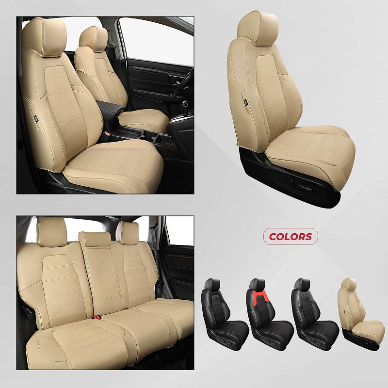Honda CRV Custom Fit Seat Covers 2017-2022 Model | Premium Car Interior Protection | Perfect for Daily Commute & Road Trips