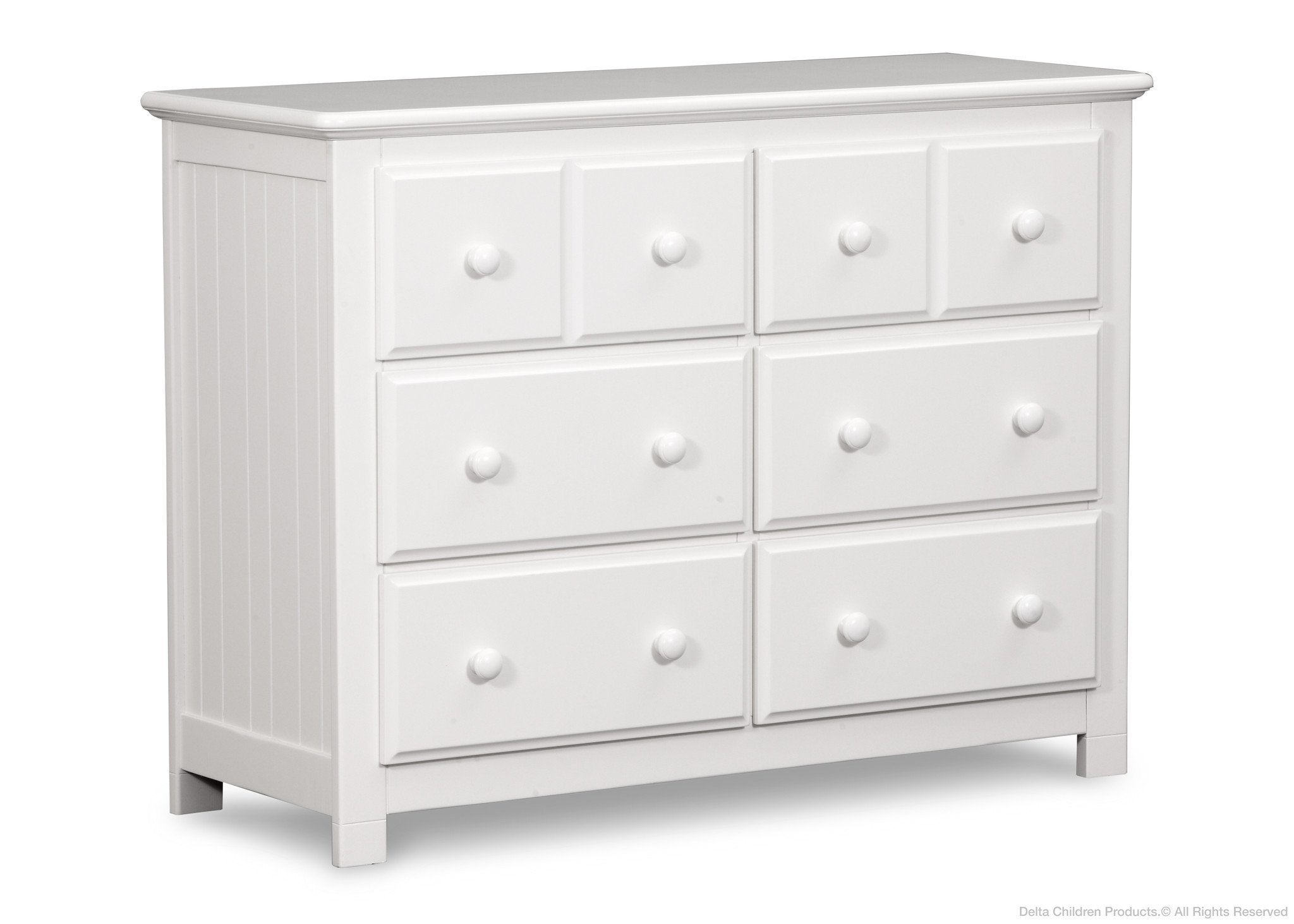 Chalet 6 Drawer Dresser - Solid Wood Bedroom Furniture for Storage & Organization | Perfect for Master Bedroom, Guest Room, or Nursery