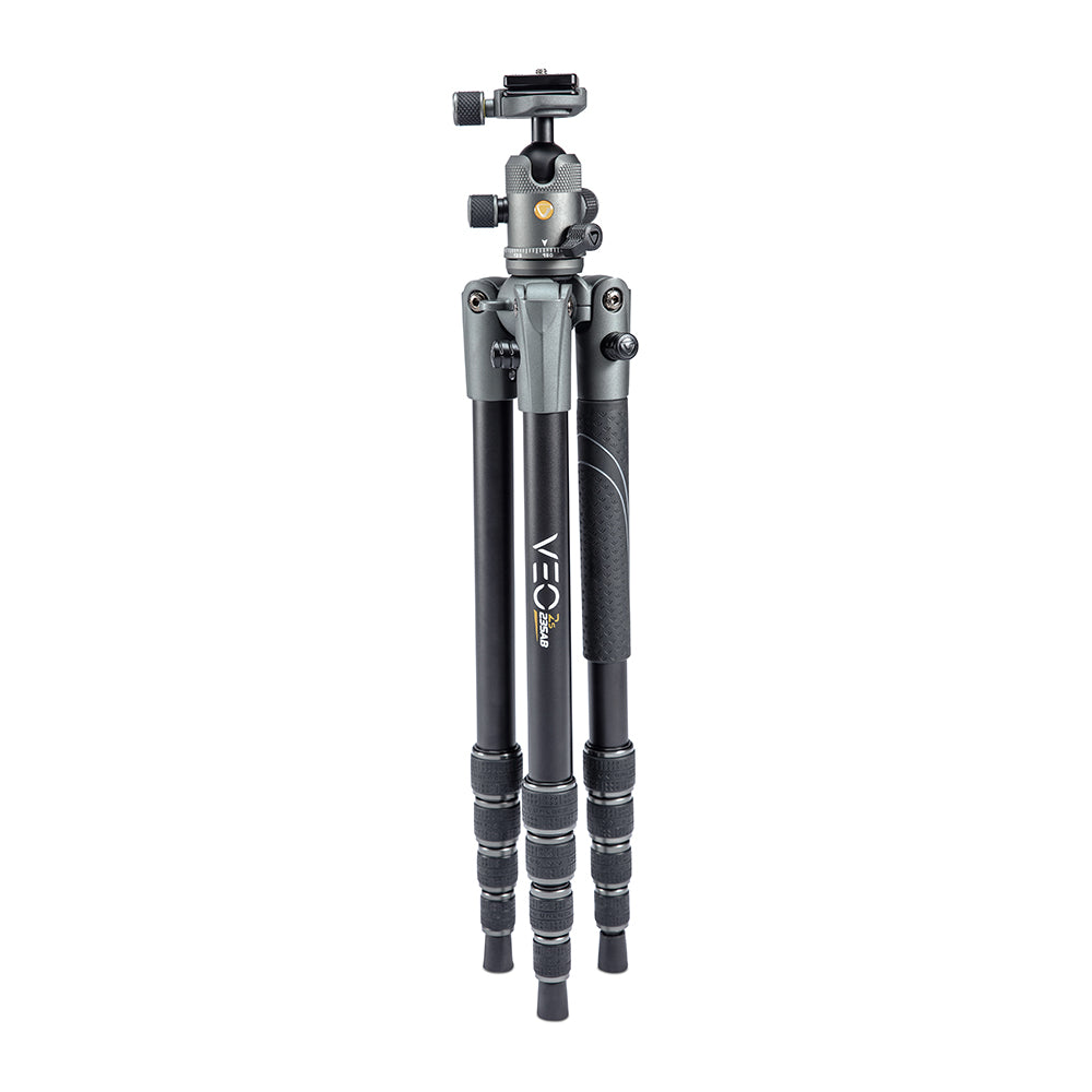 VEO 2S 235AB Lightweight Aluminum Travel Tripod & Monopod with 360° Ball Head - 13.2lbs/6kg Load Capacity - Perfect for Travel Photography, Hiking & Outdoor Adventures