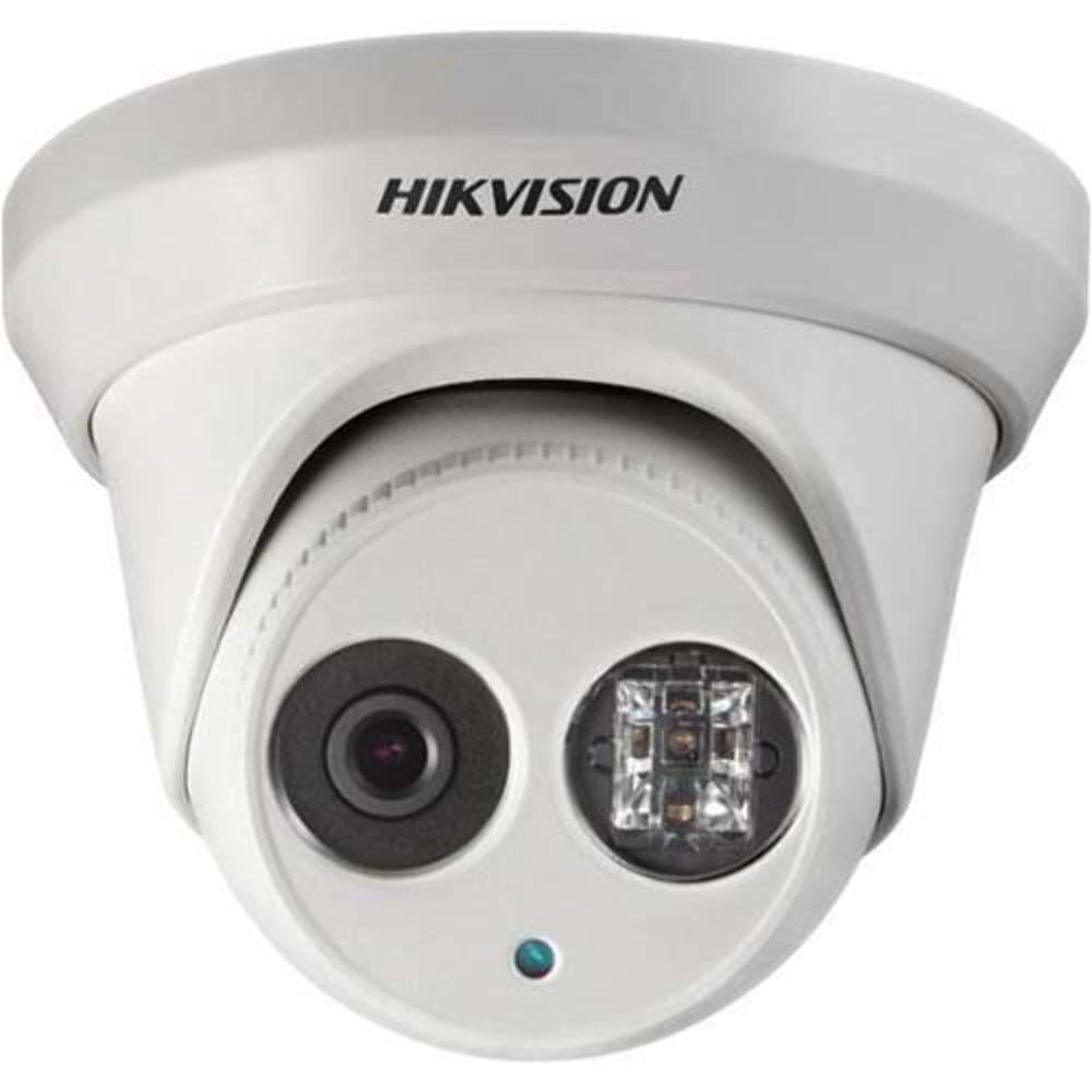 HIKVISION DS-2CD2342WD-I 4MP EXIR PoE Outdoor Security Camera with 2.8mm Lens - Weatherproof IP Surveillance for Home & Business Protection (White) - Ideal for Monitoring Driveways, Parking Lots & Perimeter Security